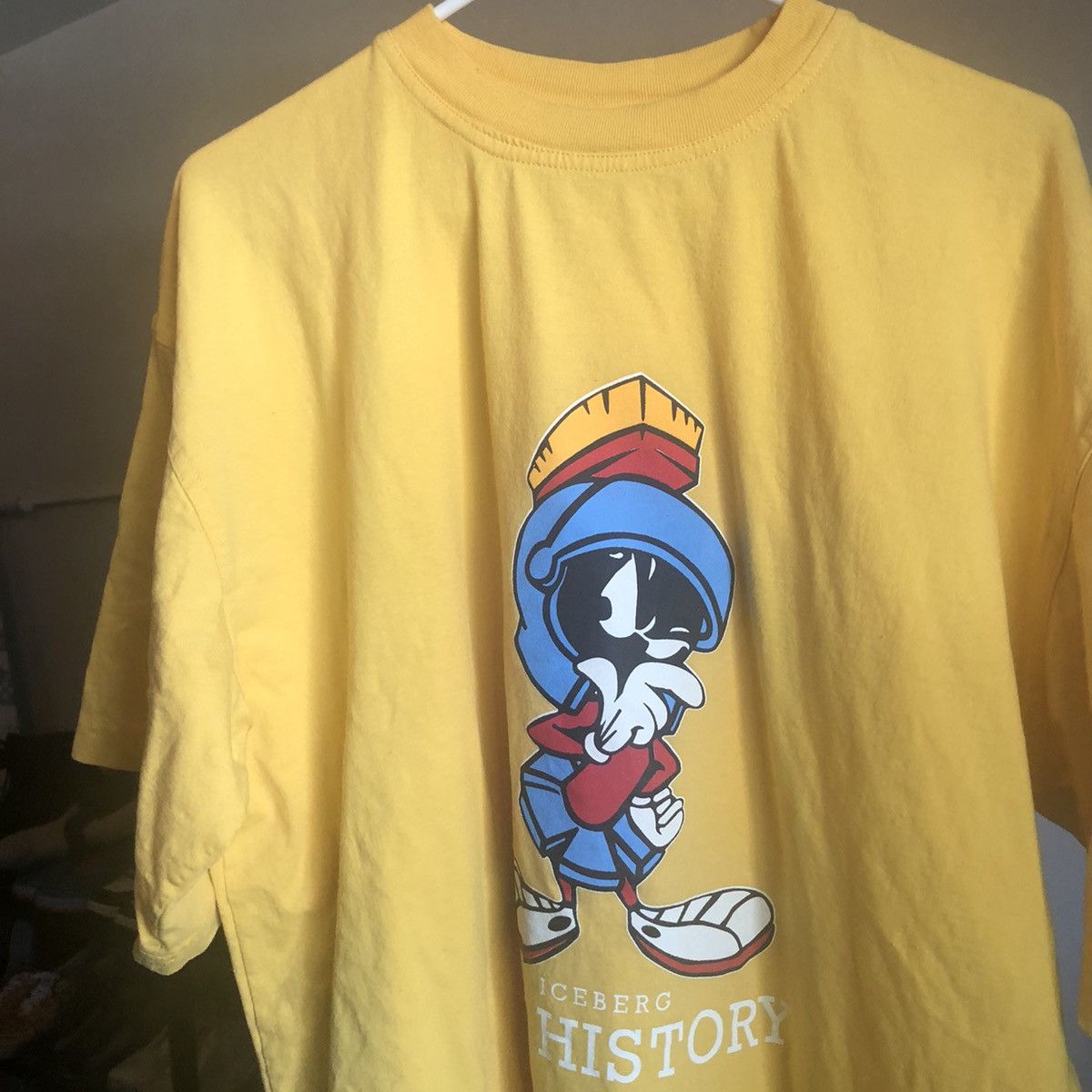 Iceberg Vintage 90s Iceberg History Looney Tunes Marvin Martian Tee Size US XL / EU 56 / 4 - 7 Thumbnail