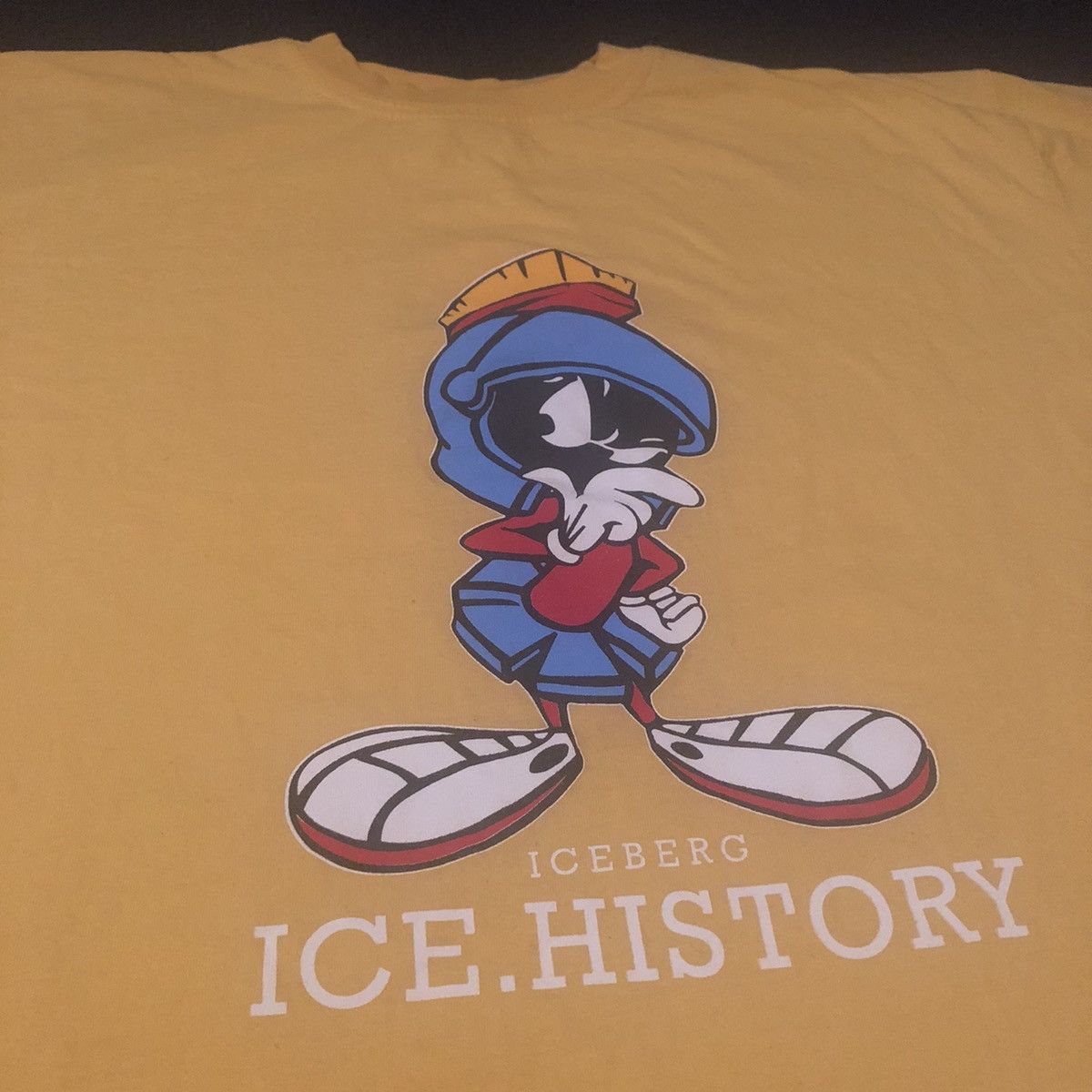 Iceberg Vintage 90s Iceberg History Looney Tunes Marvin Martian Tee Size US XL / EU 56 / 4 - 1 Thumbnail