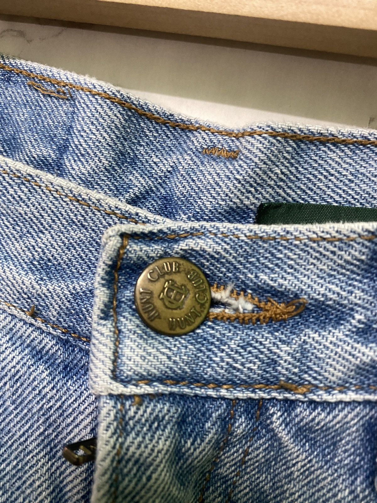 Vintage Vintage HUNT CLUB Custom Usa Flag Baggy Denim Size US 26 / EU 42 - 7 Thumbnail