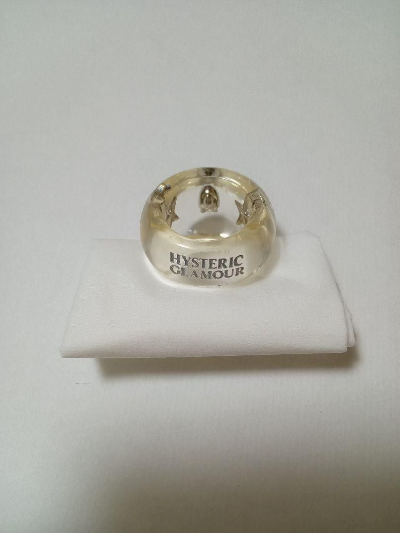 Hysteric Glamour Star Skull Acrylic Bubble Ring Size ONE SIZE - 3 Thumbnail