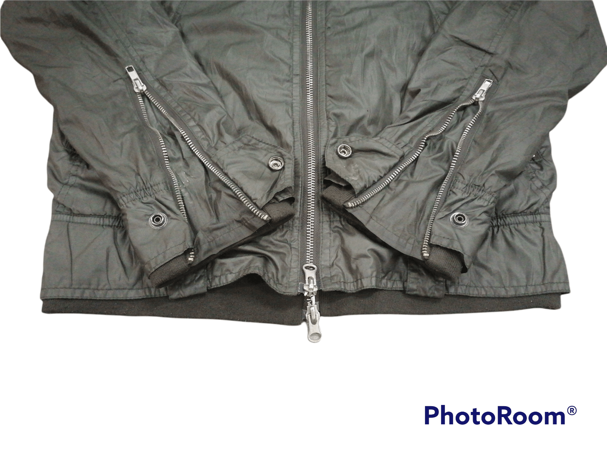 Japanese Brand Breathmint Multi Zipper Two Layer Nylon Parachute Jackets Size US S / EU 44-46 / 1 - 6 Thumbnail