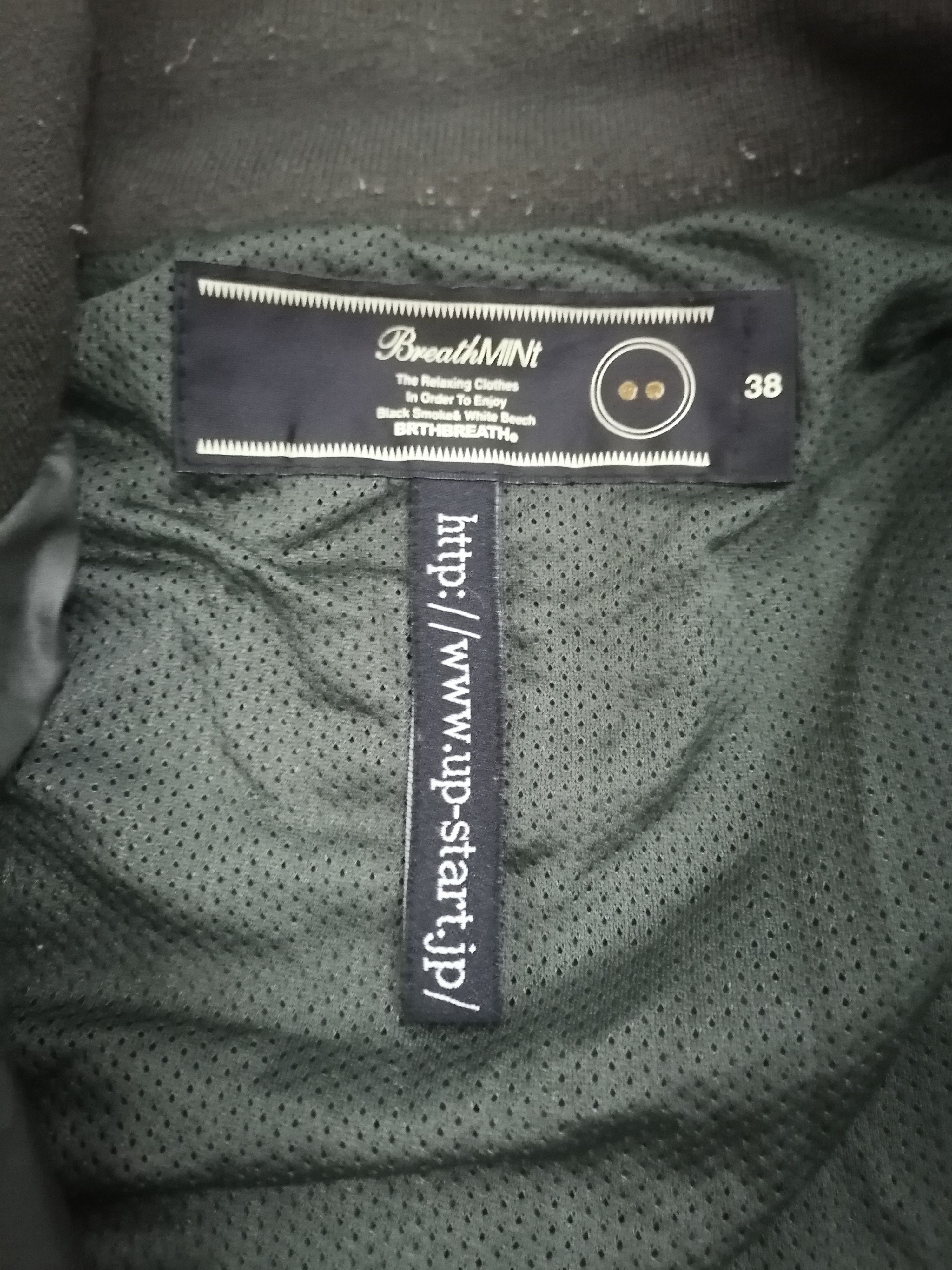 Japanese Brand Breathmint Multi Zipper Two Layer Nylon Parachute Jackets Size US S / EU 44-46 / 1 - 8 Thumbnail