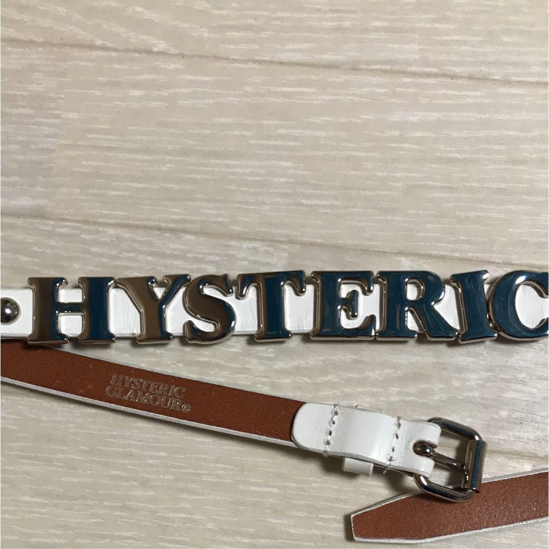 Hysteric Glamour "hysteric Glamour" Logo Buckle Belt Size ONE SIZE - 3 Thumbnail