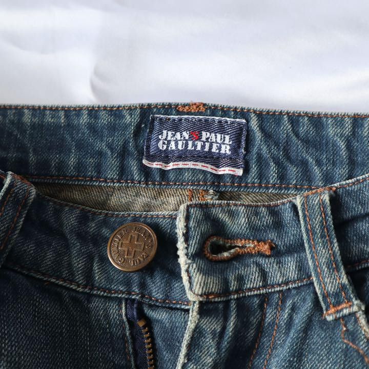 Jean Paul Gaultier JPG Embroidered Denim Jeans Size US 28 / EU 44 - 8 Thumbnail