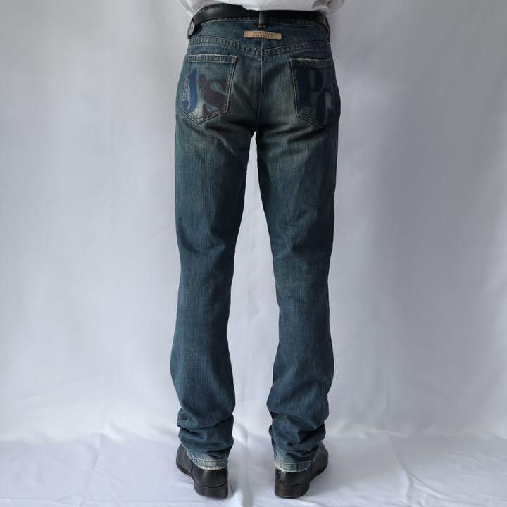 Jean Paul Gaultier JPG Embroidered Denim Jeans Size US 28 / EU 44 - 3 Thumbnail