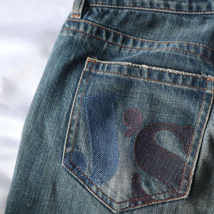Jean Paul Gaultier JPG Embroidered Denim Jeans Size US 28 / EU 44 - 6 Thumbnail