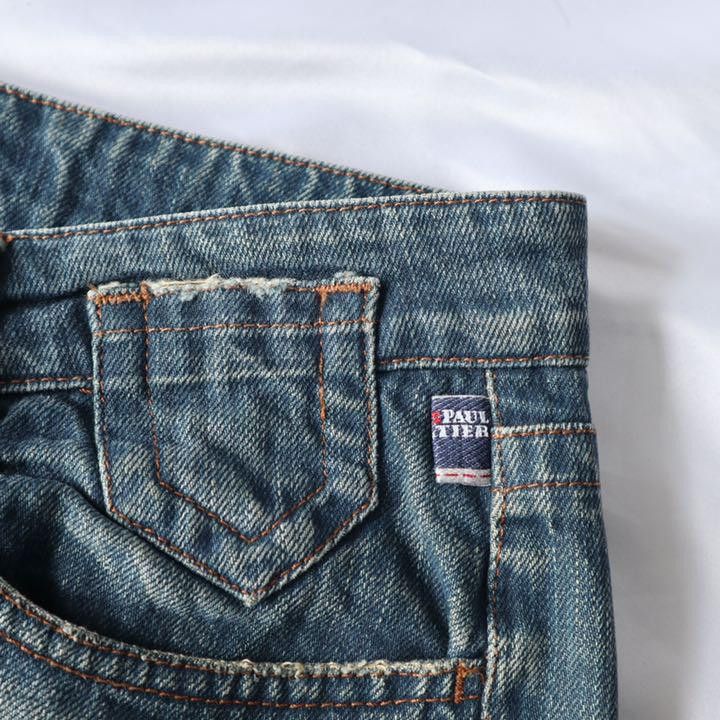 Jean Paul Gaultier JPG Embroidered Denim Jeans Size US 28 / EU 44 - 4 Thumbnail