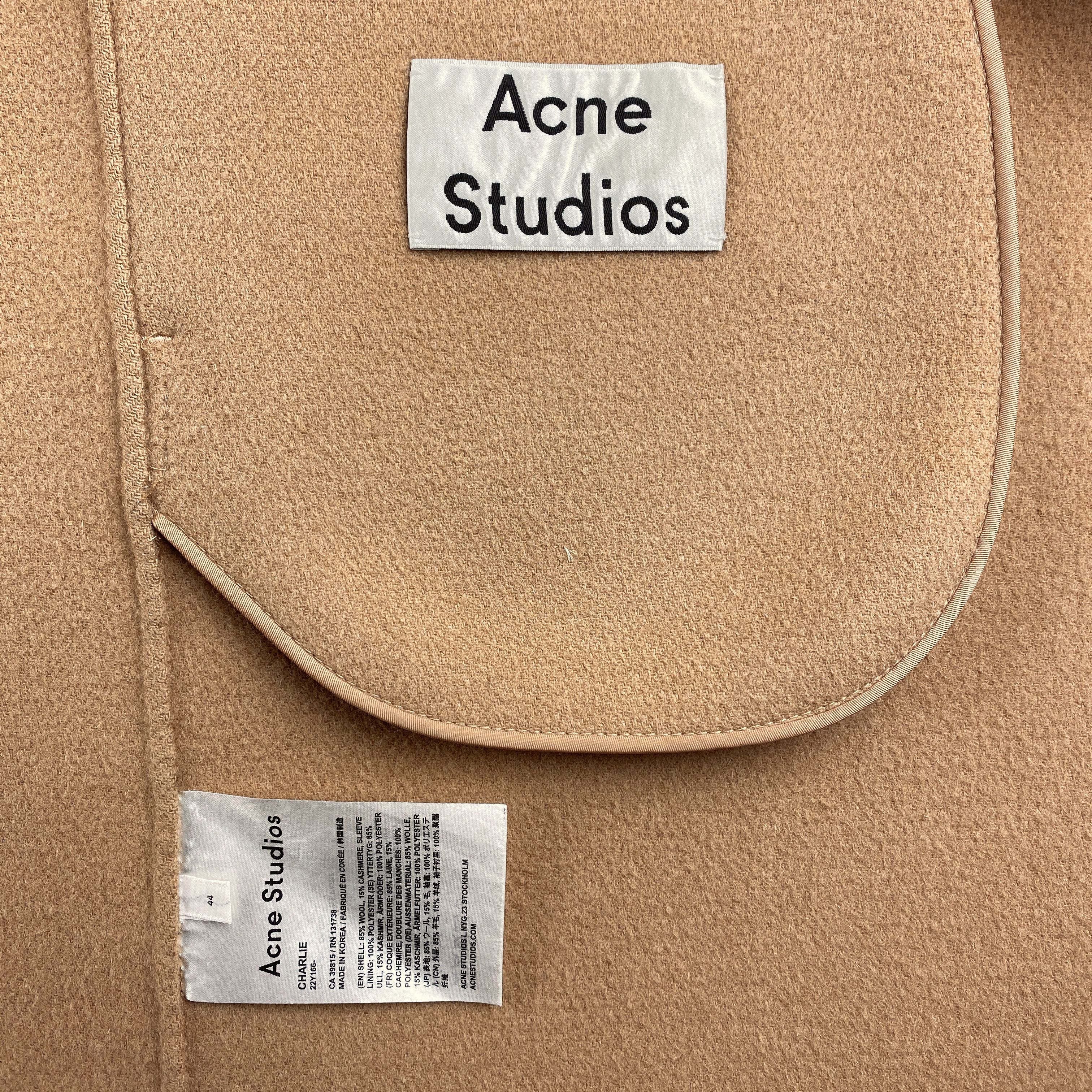 Acne Studios Acne Studios SS15 Beige Charlie Jacket Size US S / EU 44-46 / 1 - 5 Thumbnail