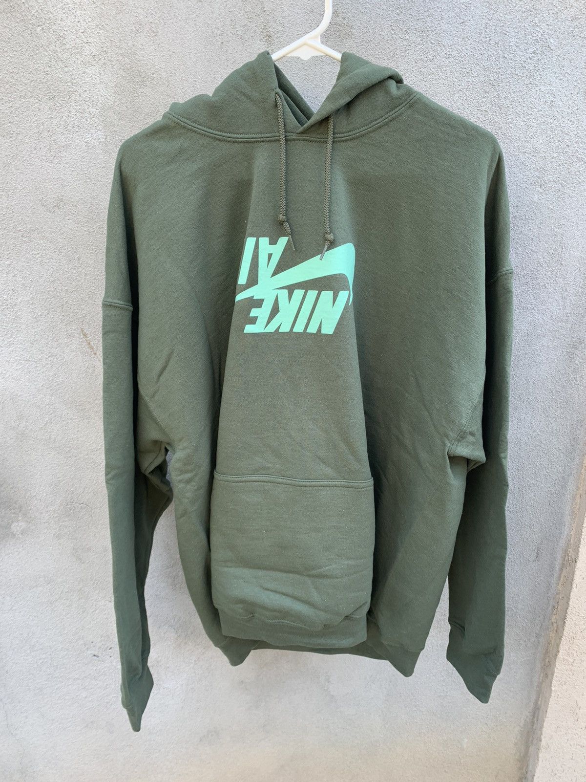 image of Nike x Travis Scott Jordan Cactus Jack Highest Hoodie in Olive, Men's (Size XL)