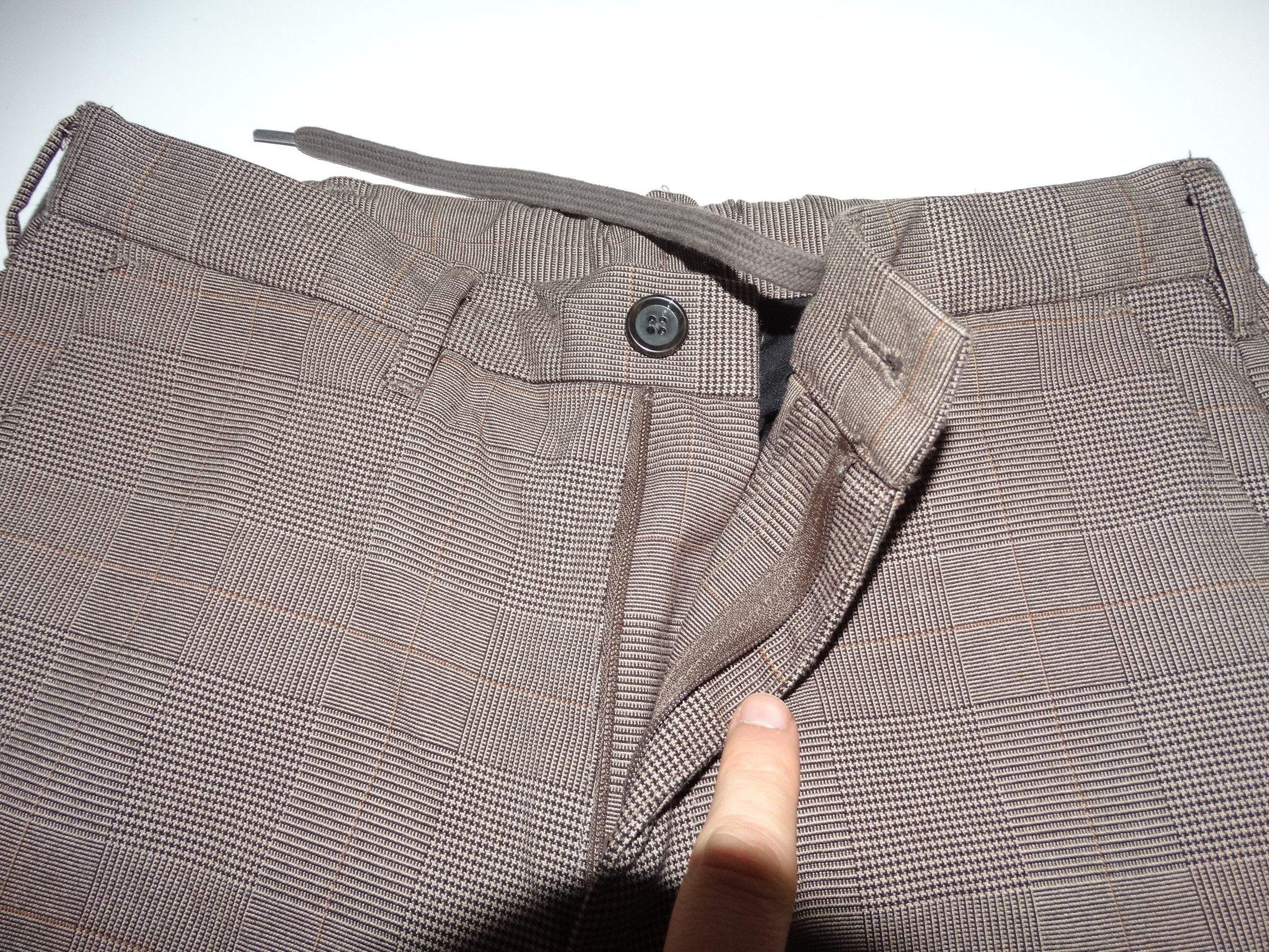 Flannel × Japanese Brand × Uniqlo Z17 gu japan right adjusted fit madras pant w30/w31 Size US 31 - 11 Thumbnail