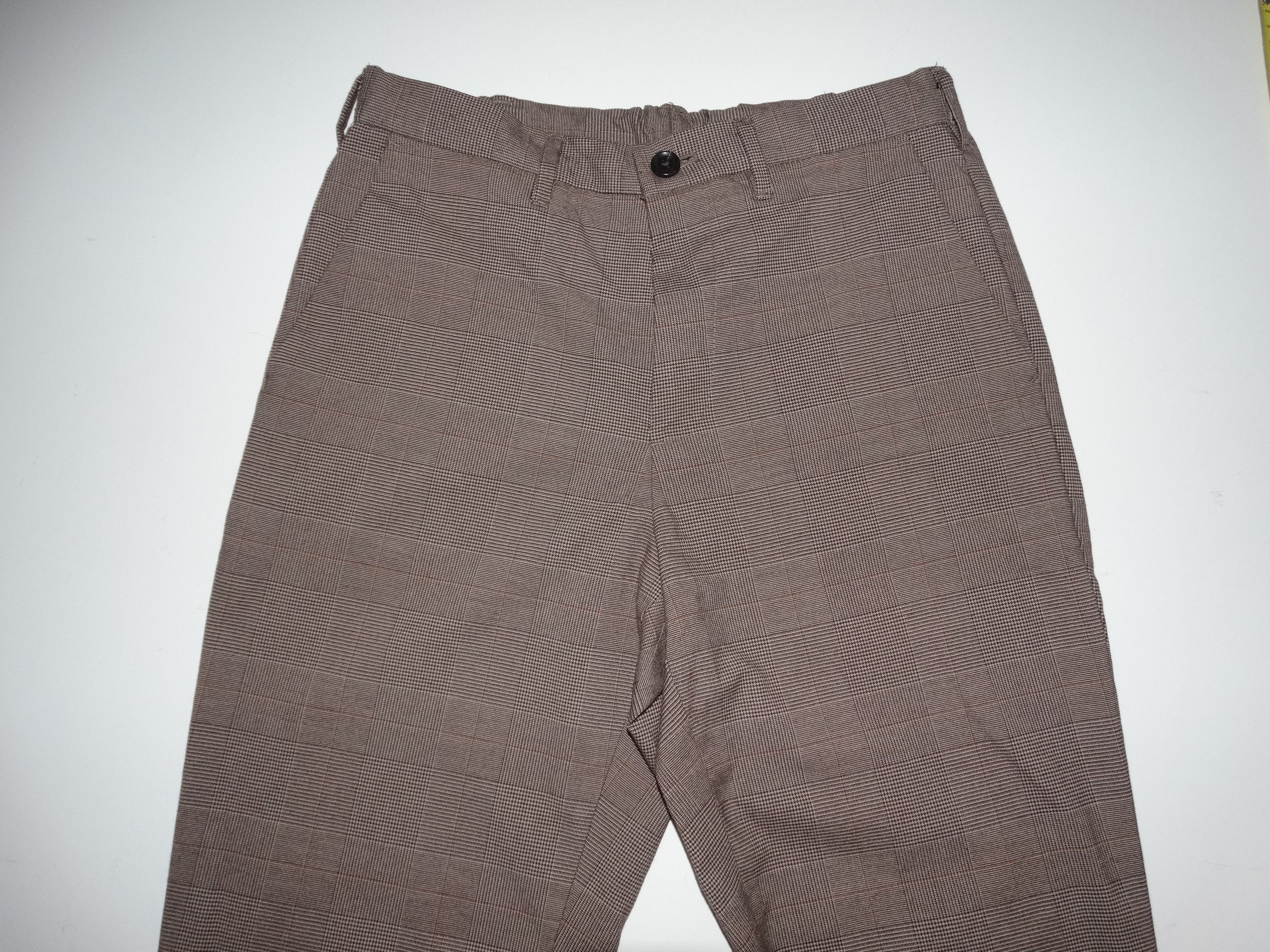 Flannel × Japanese Brand × Uniqlo Z17 gu japan right adjusted fit madras pant w30/w31 Size US 31 - 6 Thumbnail