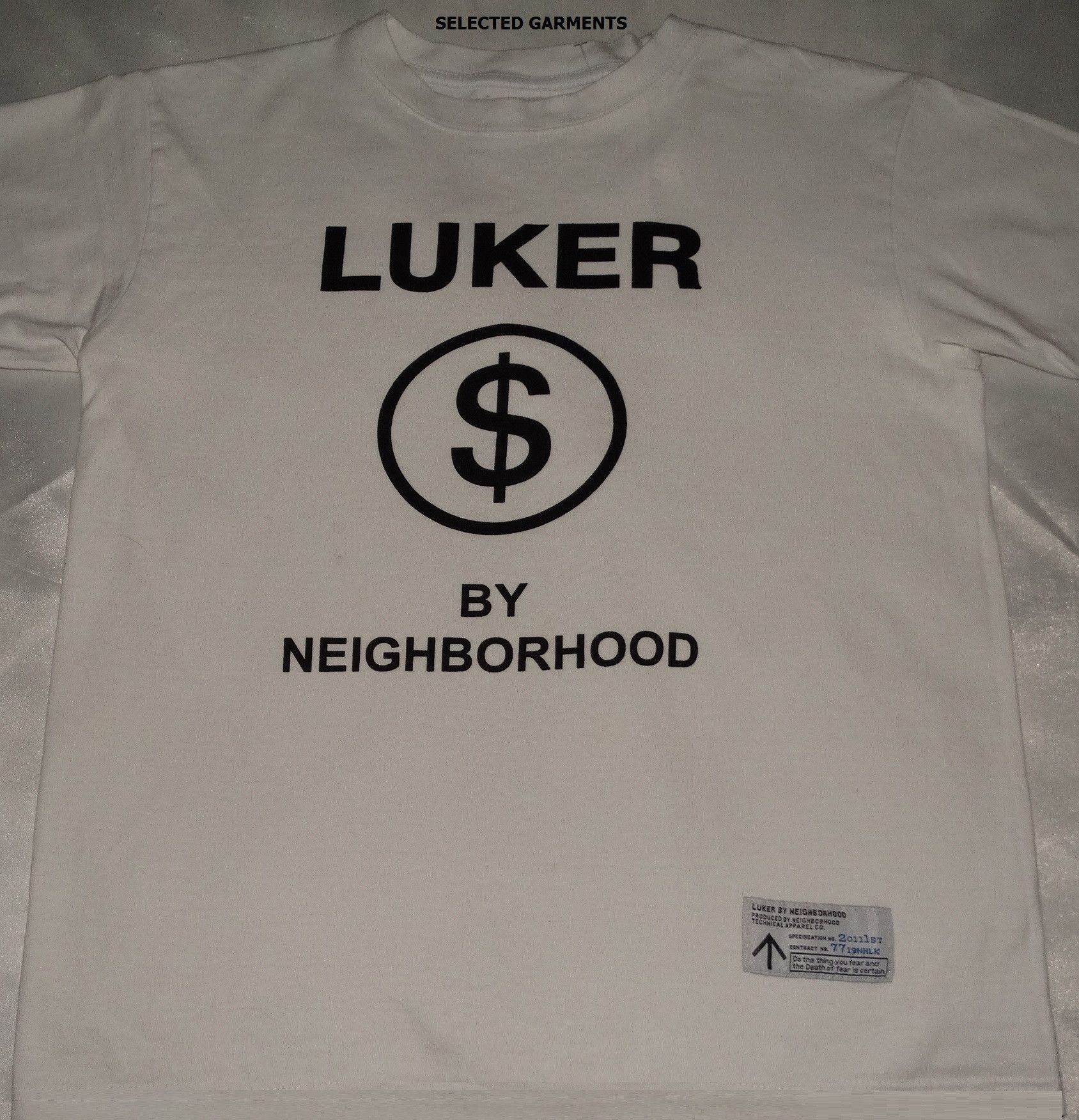 Japanese Brand × Neighborhood Neighborhood $ money Luker tee made in Japan size 1 S/XS Size US XS / EU 42 / 0 - 4 Thumbnail