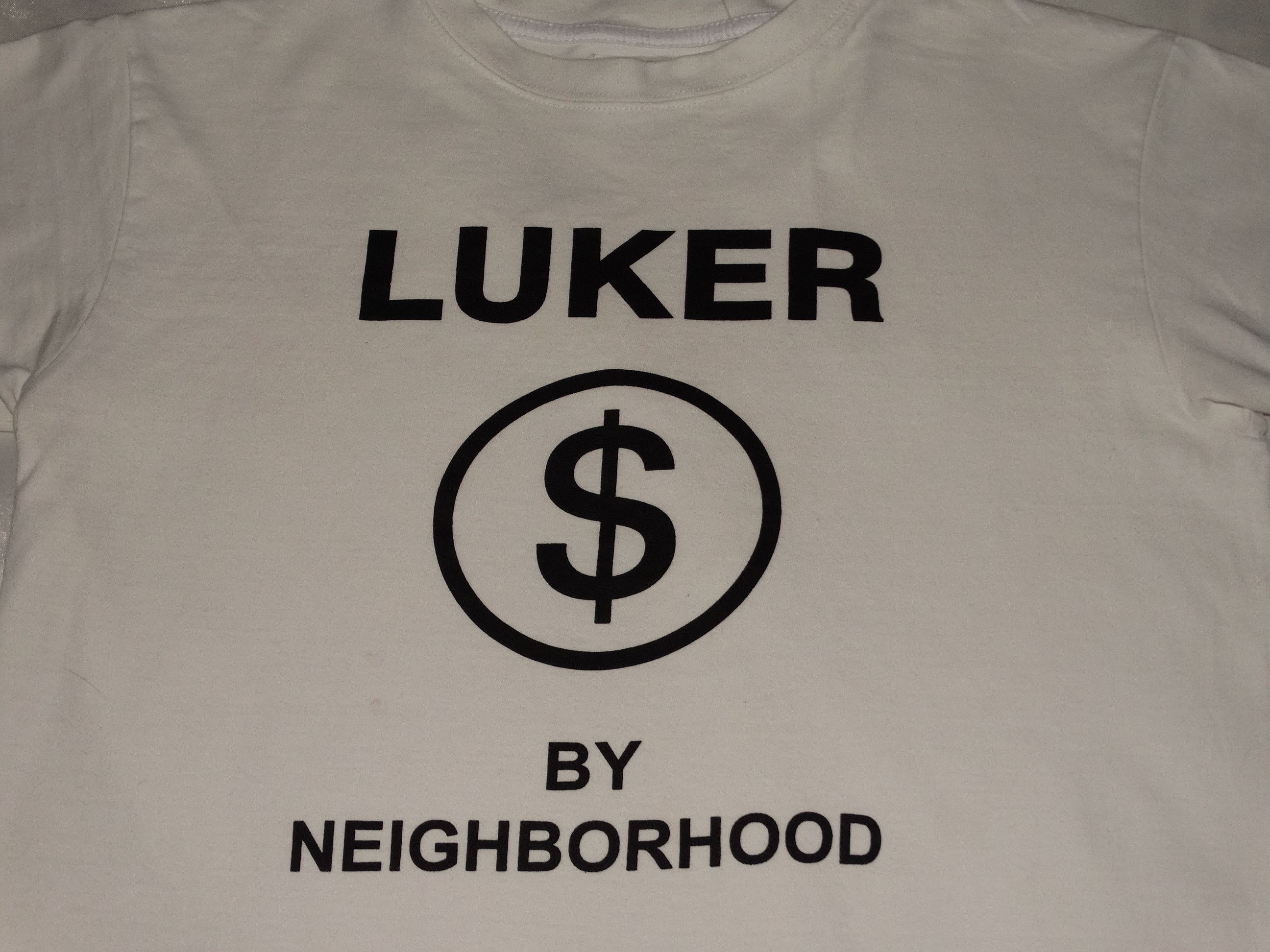 Japanese Brand × Neighborhood Neighborhood $ money Luker tee made in Japan size 1 S/XS Size US XS / EU 42 / 0 - 5 Thumbnail