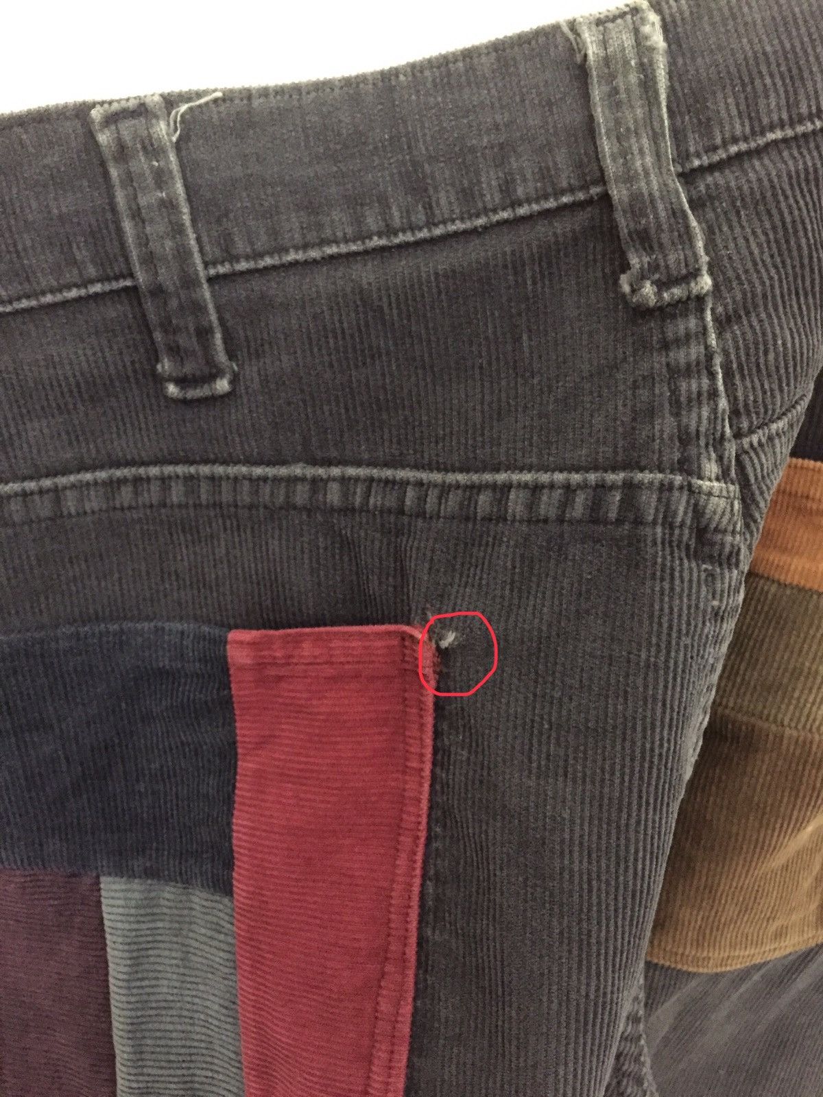 パンツ 70s Levi's Corduroy Patchwork Flare 70s Levi's Corduroy Patchwork Flare