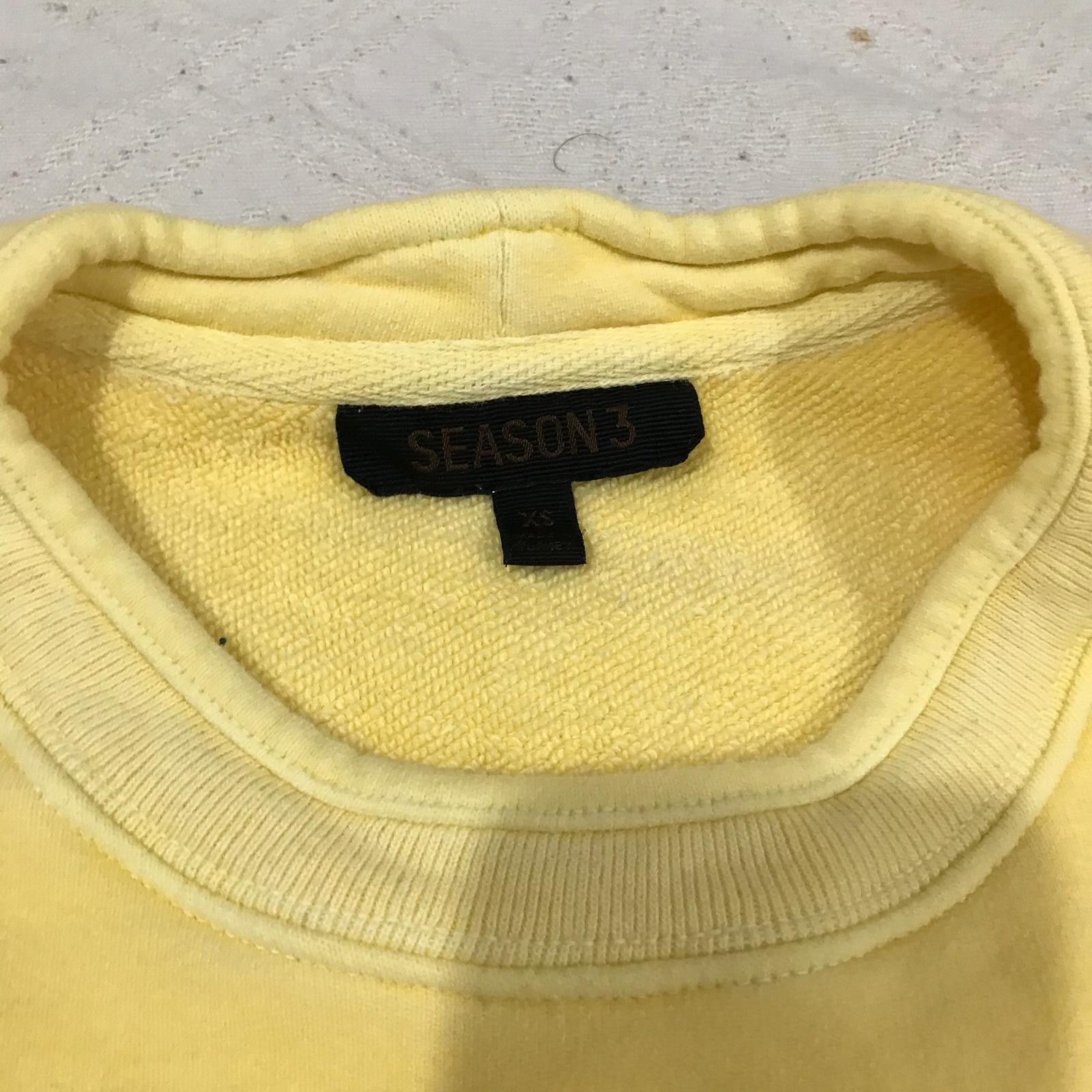 Yeezy Yeezy Season 3 Ribed Crew Neck Sweat God Sun Size US XS / EU 42 / 0 - 3 Thumbnail