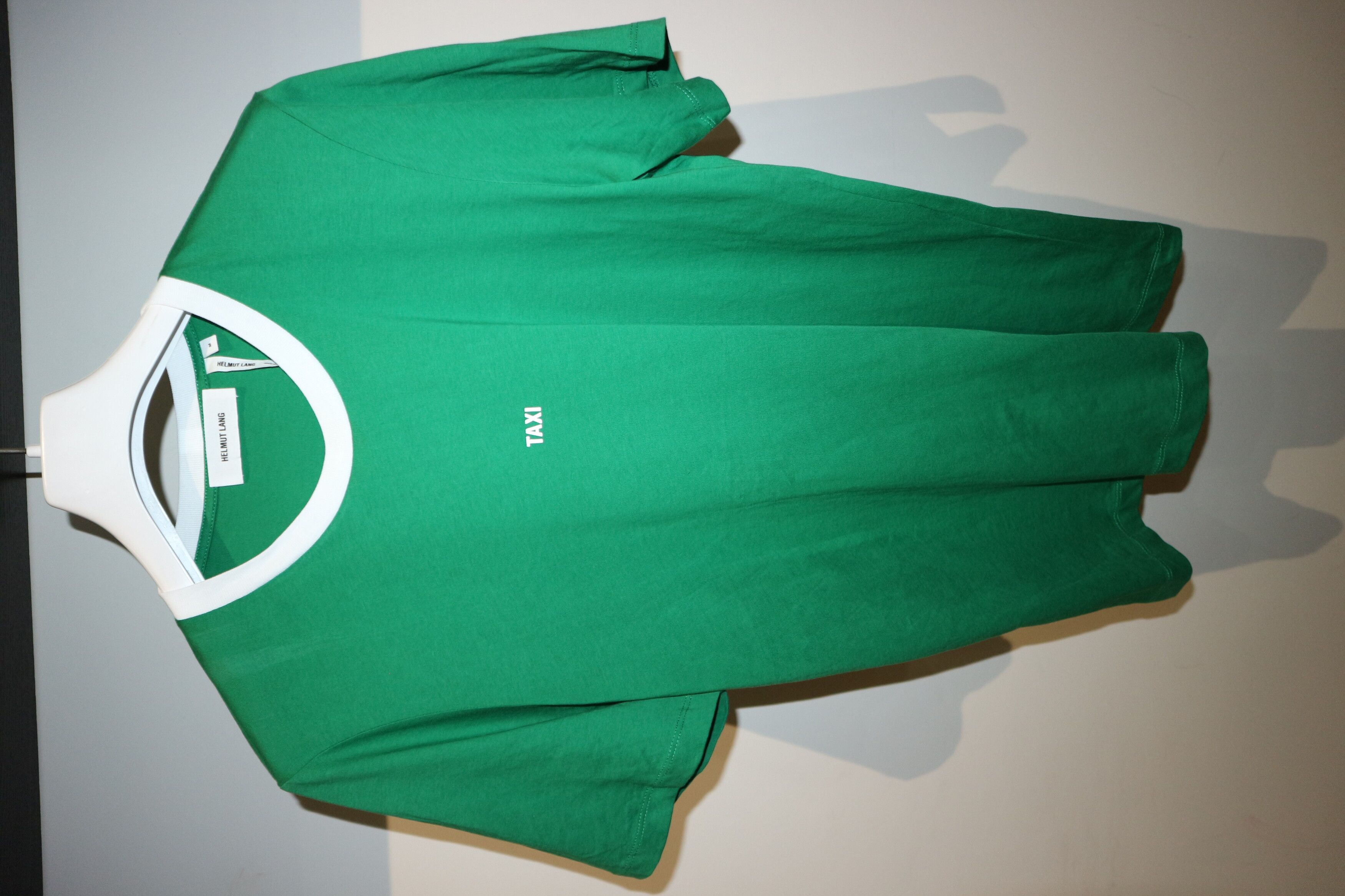 Pre-owned Helmut Lang Taxi Logo T-shirt In Green