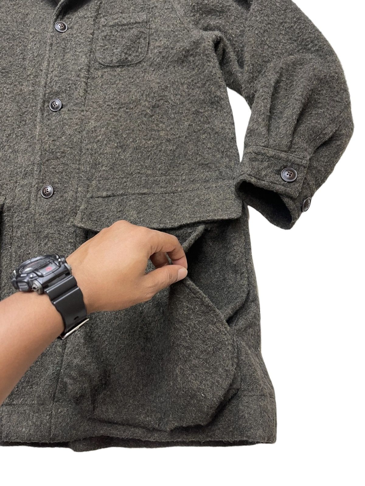 Beams Plus BeamsBoy Wool Military Parka Jacket Size US M / EU 48-50 / 2 - 5 Thumbnail