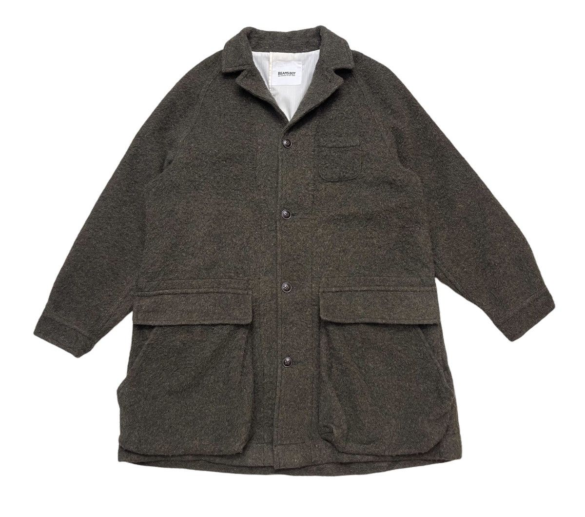Beams Plus BeamsBoy Wool Military Parka Jacket Size US M / EU 48-50 / 2 - 4 Thumbnail