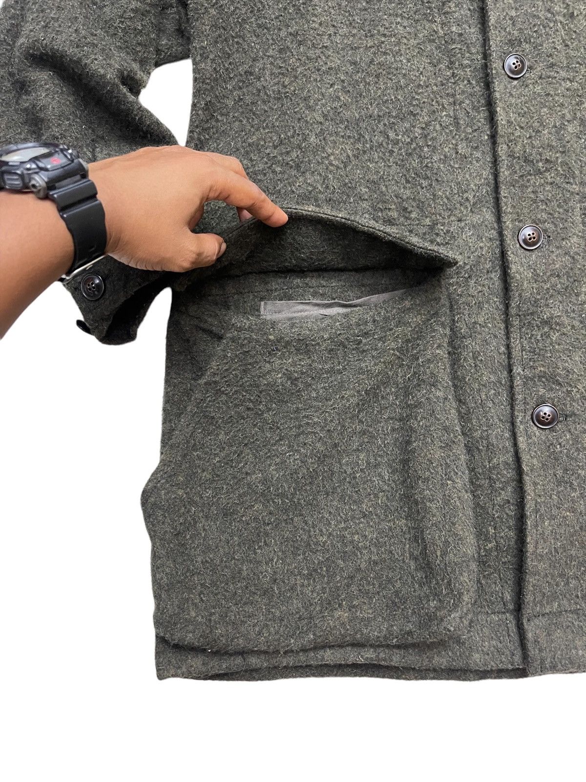 Beams Plus BeamsBoy Wool Military Parka Jacket Size US M / EU 48-50 / 2 - 6 Thumbnail