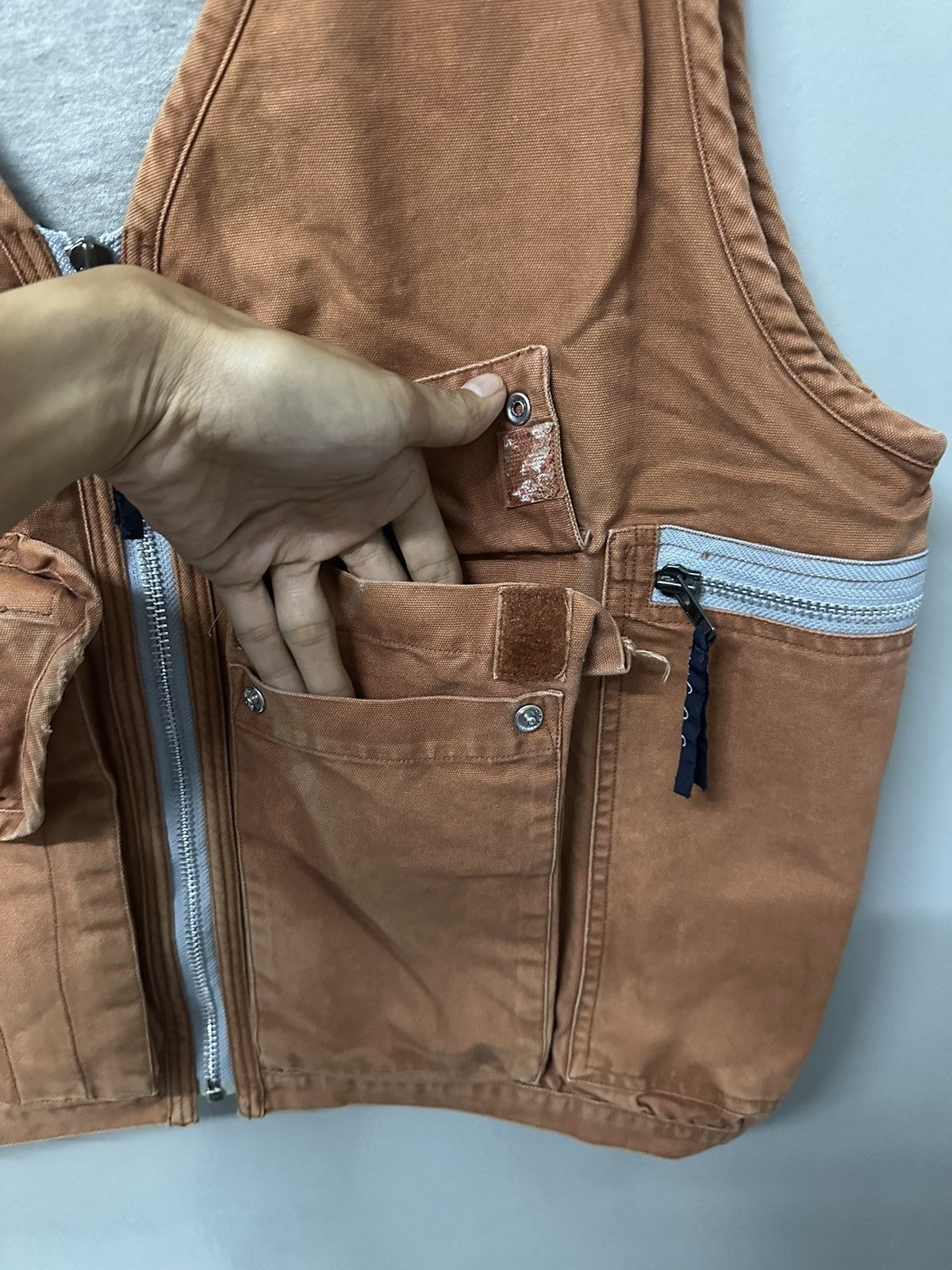 Vintage CO-S Tactical Multipocket Zipper Vests