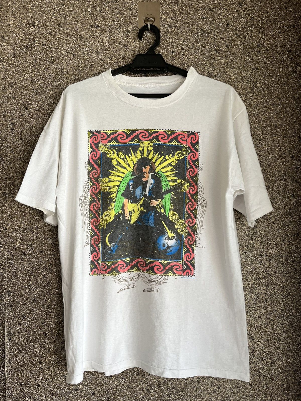 image of Vintage Santana Ft25 in White, Men's (Size XL)