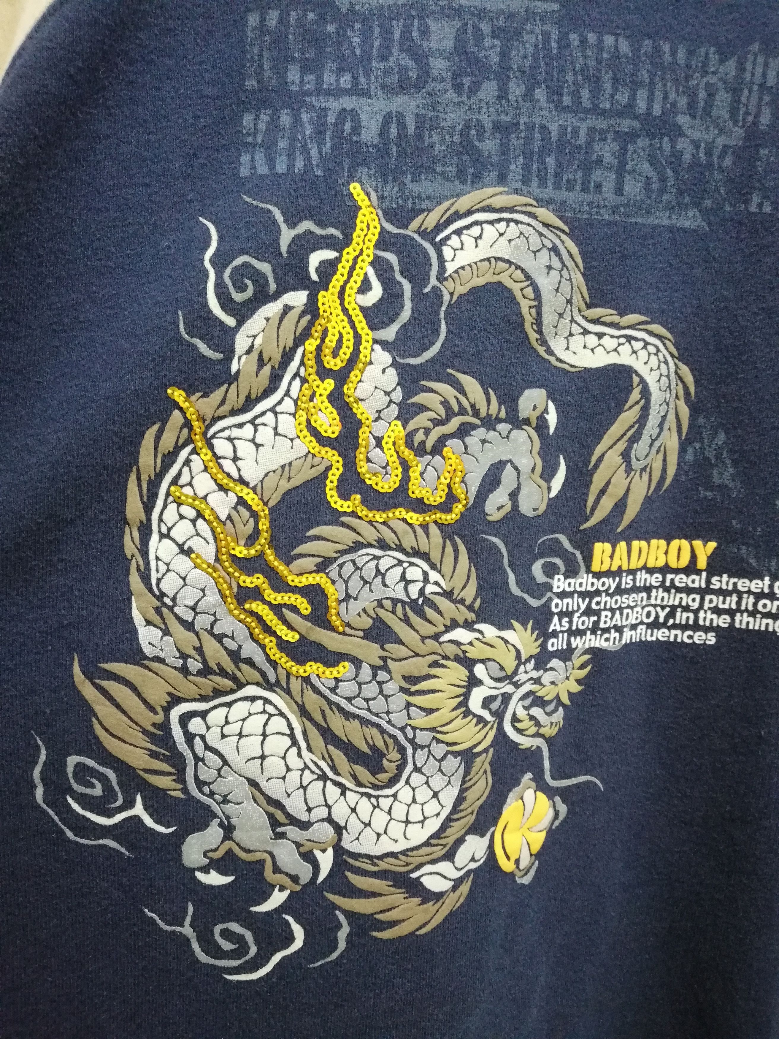 Hysteric Glamour BADBOY DRAGON LOGO SPELL OUT SWEATSHIRTS (C33) Size US S / EU 44-46 / 1 - 5 Thumbnail