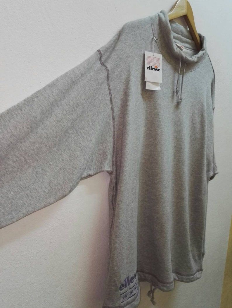 Ellesse Rare ELLESSE Sweatshirt embroidered Logo Good Condition Used Size US L / EU 52-54 / 3 - 8 Thumbnail