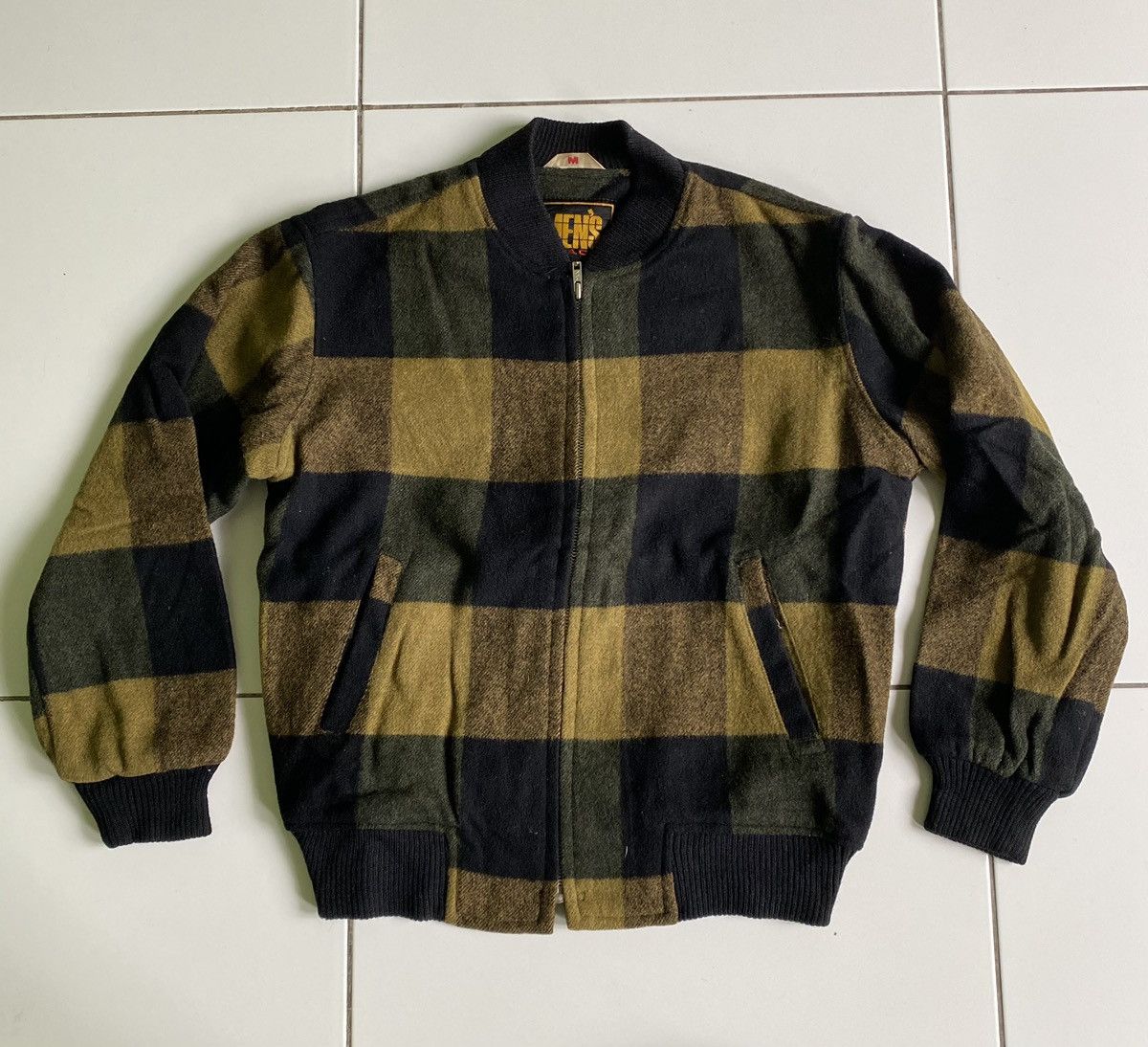 Japanese Brand MEN’S JAC WOOL BOMBER BLACK JACKETS Size US M / EU 48-50 / 2 - 1 Thumbnail