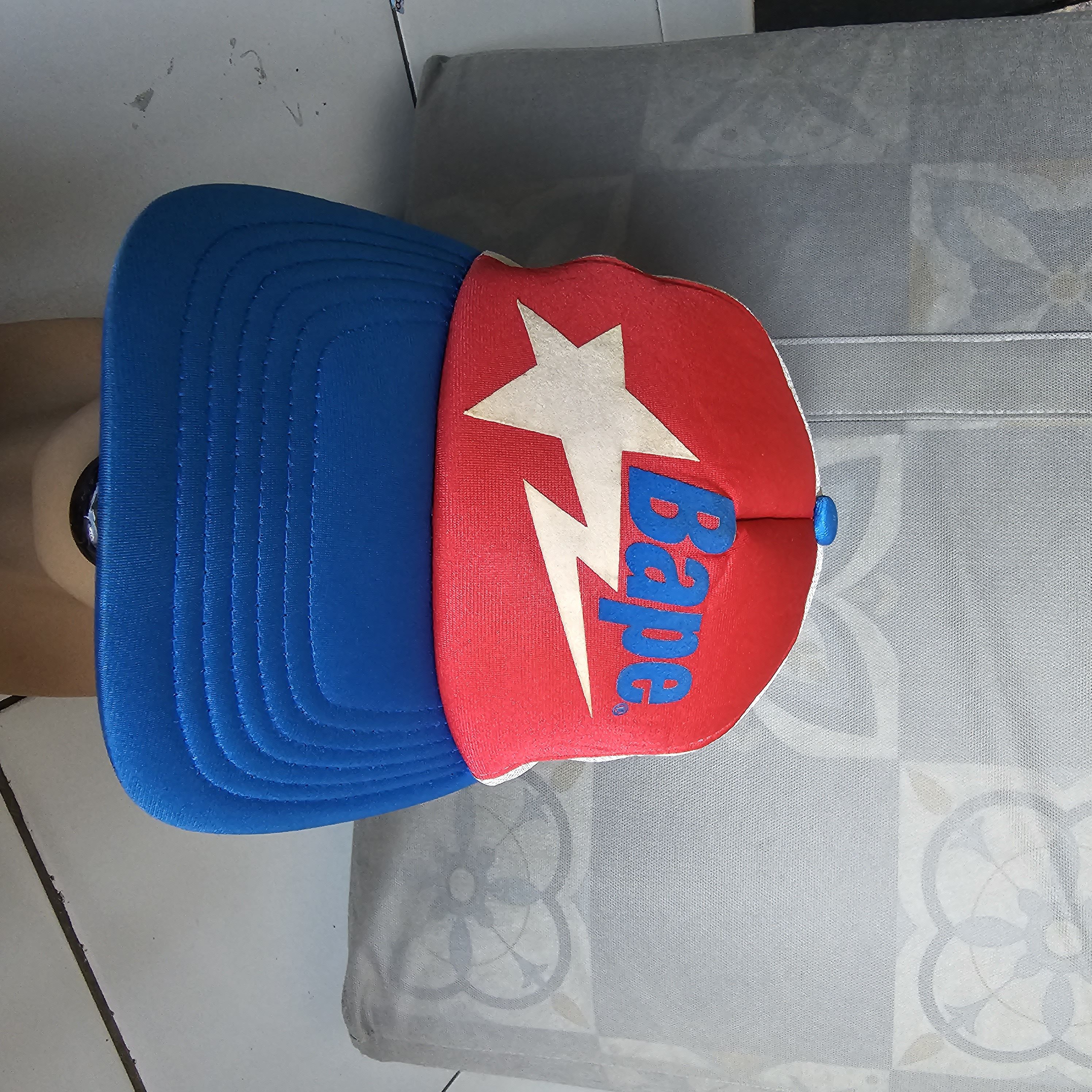 image of Bape Sta Mesh Cap in Blue, Women's