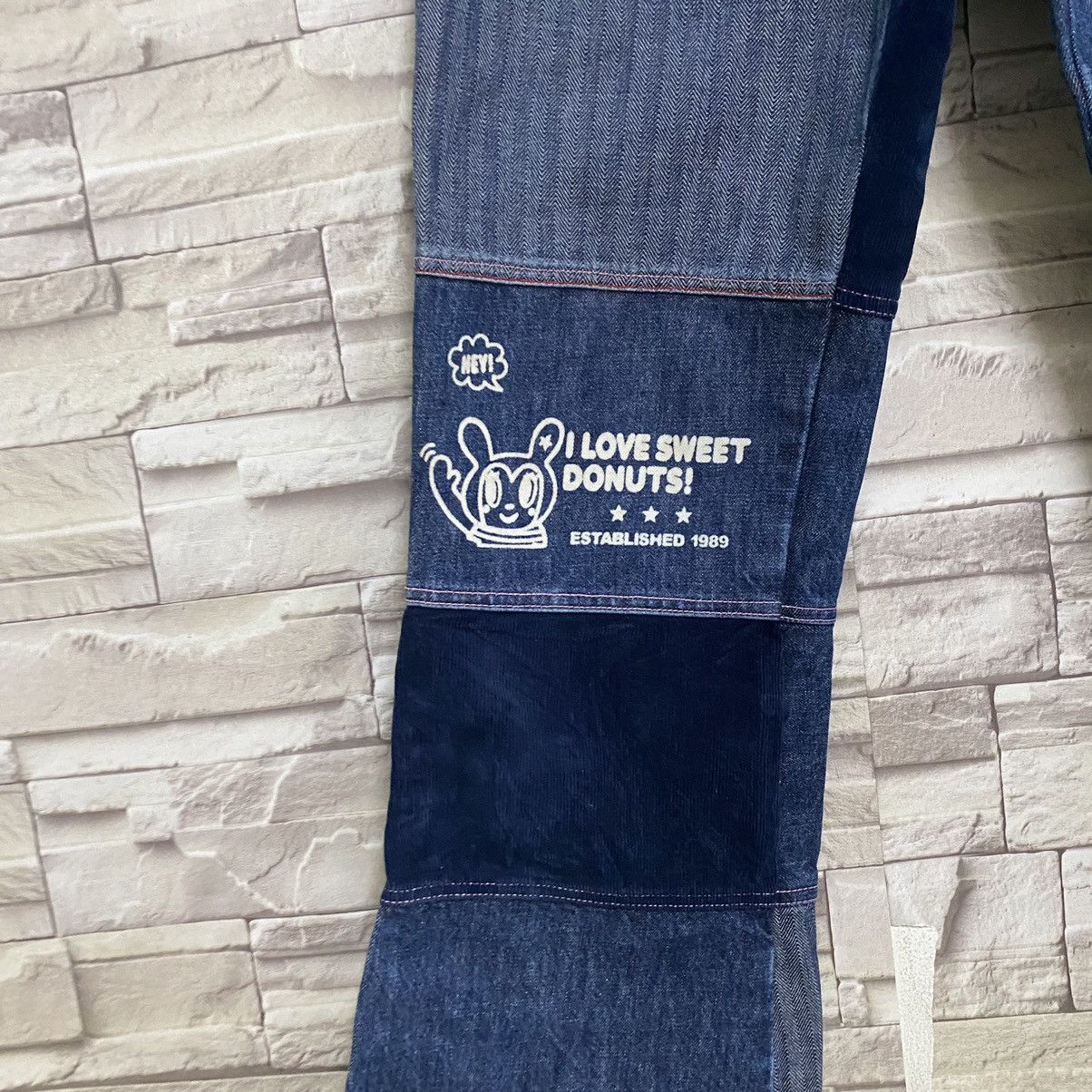 Hysteric Glamour Japanese Brand ANGEL BLUE Denim Hagi Jeans Size 28" / US 6 / IT 42 - 6 Thumbnail