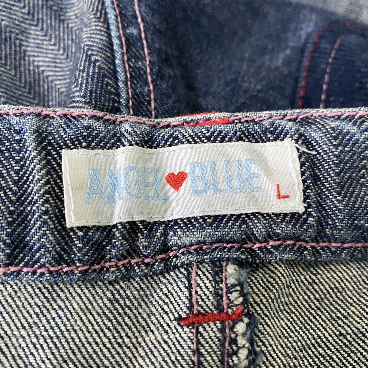 Hysteric Glamour Japanese Brand ANGEL BLUE Denim Hagi Jeans Size 28" / US 6 / IT 42 - 16 Thumbnail