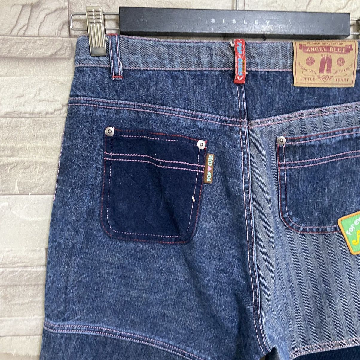 Hysteric Glamour Japanese Brand ANGEL BLUE Denim Hagi Jeans Size 28" / US 6 / IT 42 - 14 Thumbnail