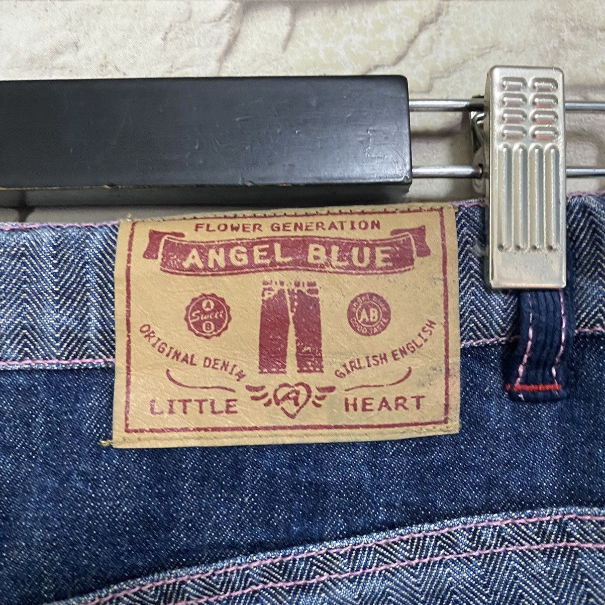 Hysteric Glamour Japanese Brand ANGEL BLUE Denim Hagi Jeans Size 28" / US 6 / IT 42 - 15 Thumbnail