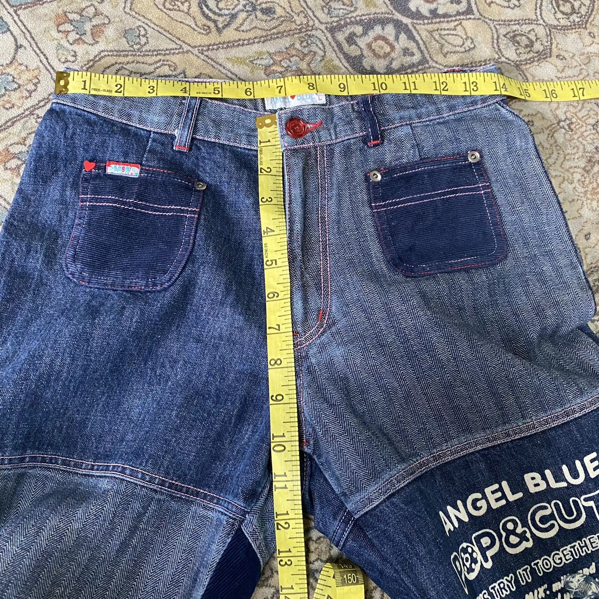 Hysteric Glamour Japanese Brand ANGEL BLUE Denim Hagi Jeans Size 28" / US 6 / IT 42 - 19 Thumbnail