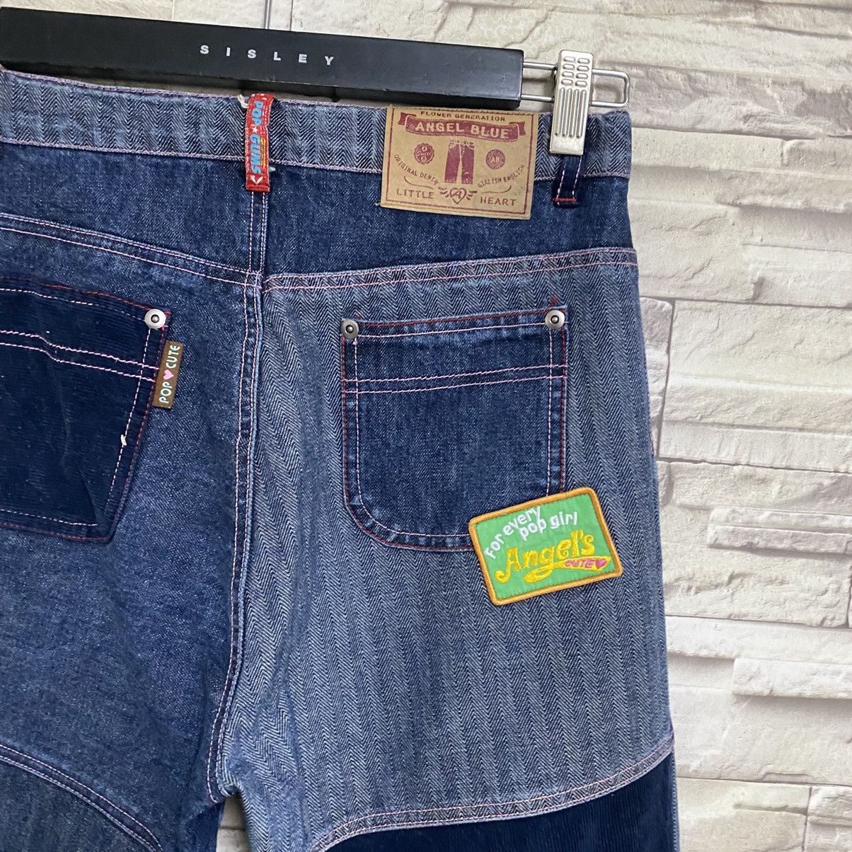 Hysteric Glamour Japanese Brand ANGEL BLUE Denim Hagi Jeans Size 28" / US 6 / IT 42 - 13 Thumbnail