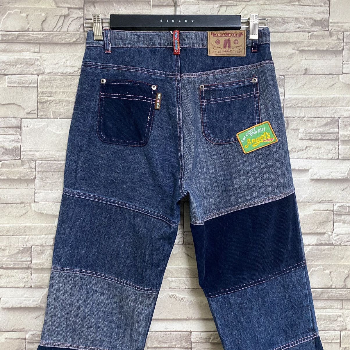 Hysteric Glamour Japanese Brand ANGEL BLUE Denim Hagi Jeans Size 28" / US 6 / IT 42 - 11 Thumbnail