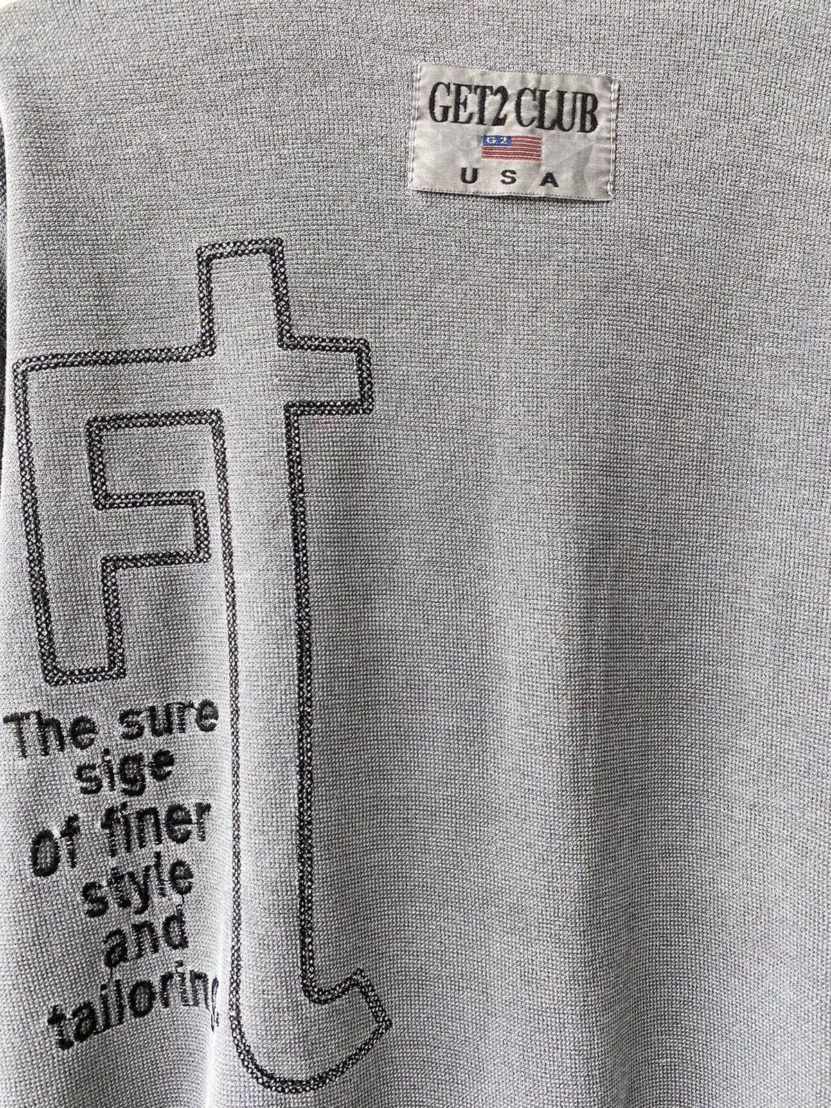 Vintage Vintage Get2 Club USA Embroidered Logo Crewneck Size US L / EU 52-54 / 3 - 4 Thumbnail