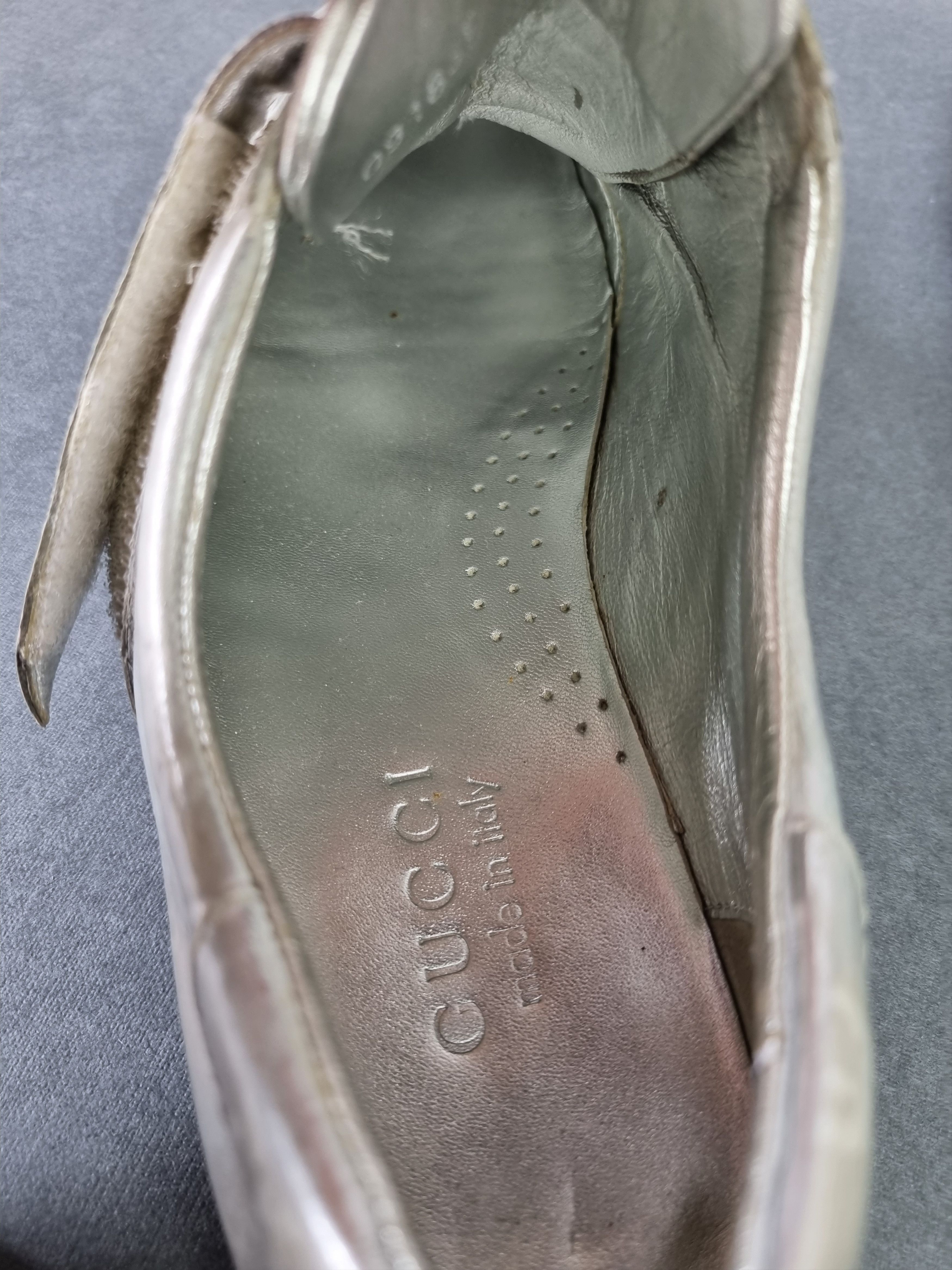 Gucci 90s GUCCI Monogram Shoes Made in Italy TOM FORD Era Size US 7 / EU 40 - 10 Thumbnail
