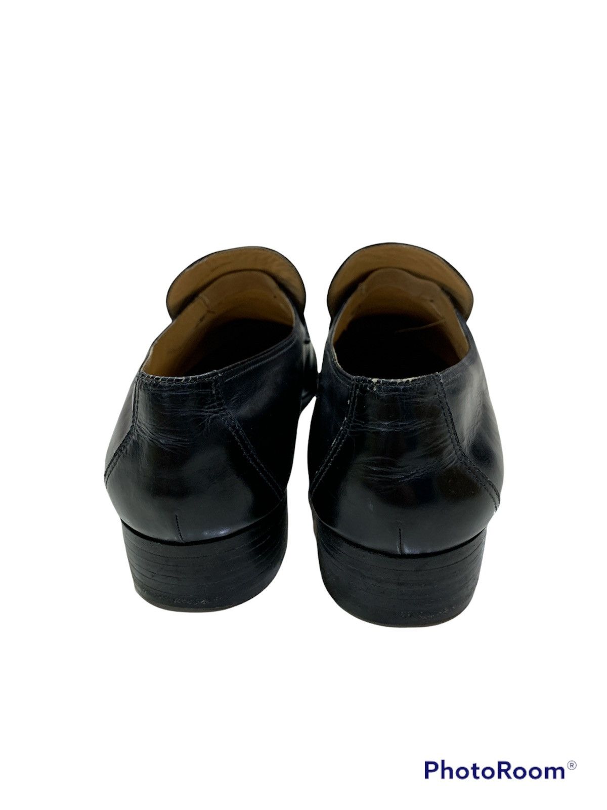 Tanino Crisci HANDMADE TANINO CRISCI FULL LEATHER LOAFER SHOES Size US 8 / EU 41 - 4 Thumbnail