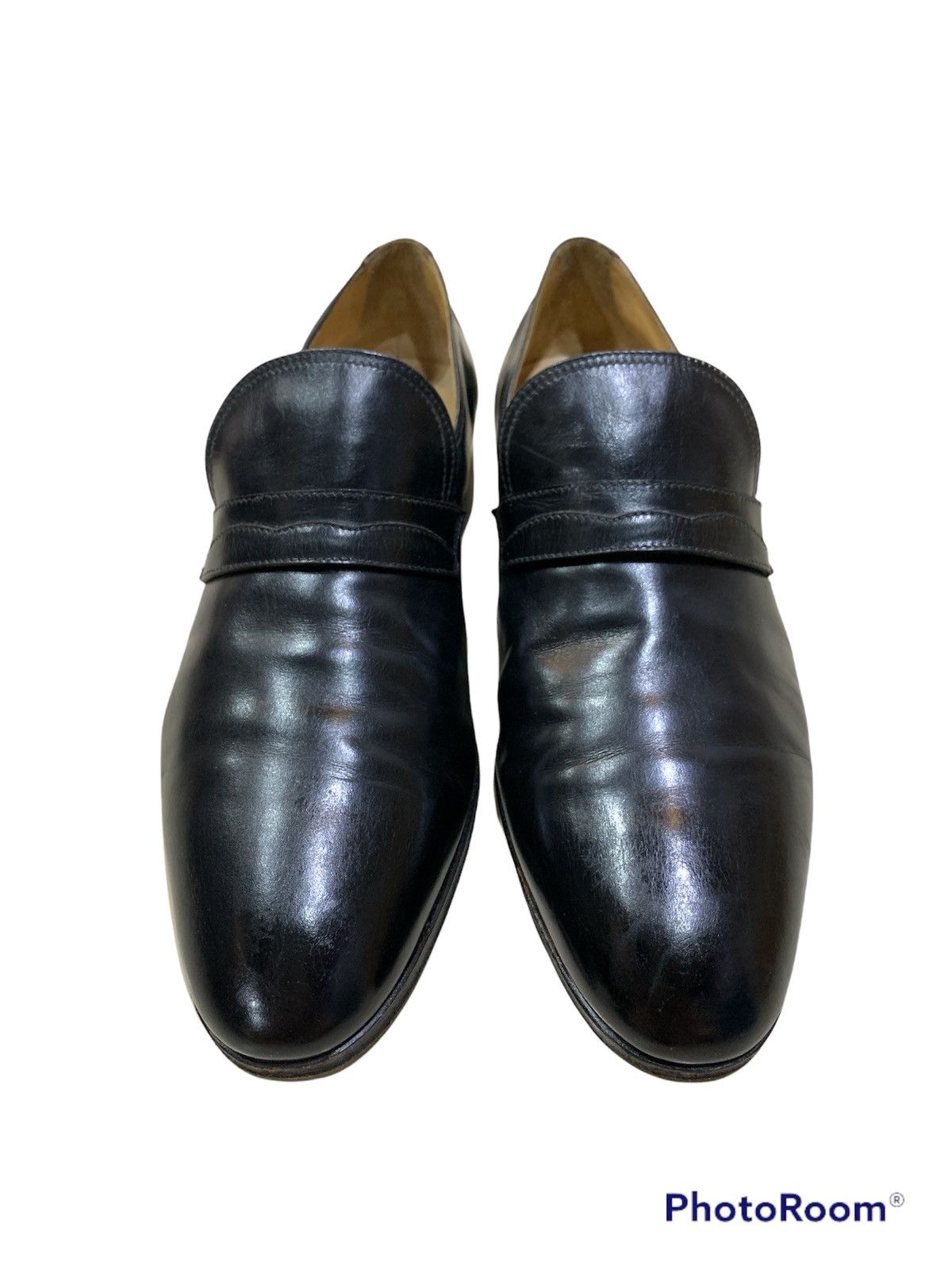 Tanino Crisci HANDMADE TANINO CRISCI FULL LEATHER LOAFER SHOES Size US 8 / EU 41 - 2 Thumbnail