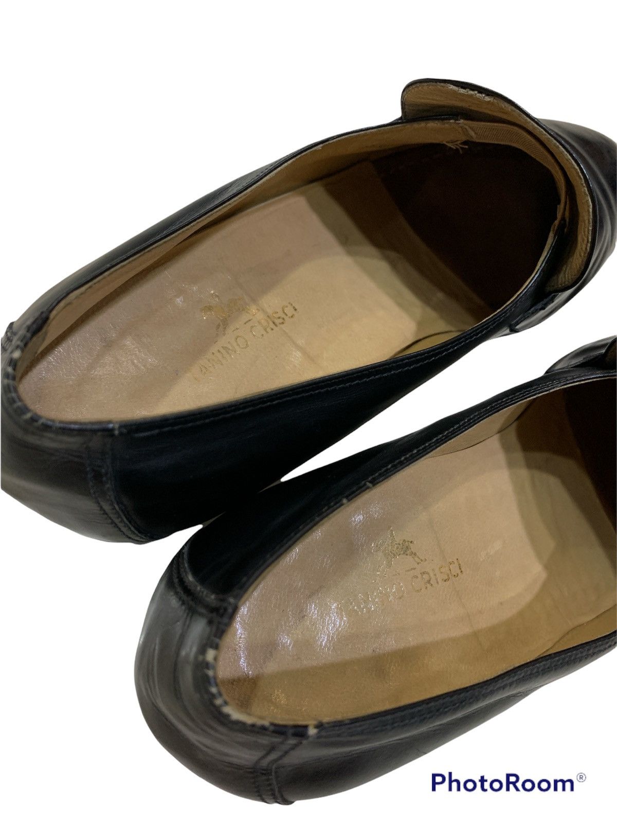 Tanino Crisci HANDMADE TANINO CRISCI FULL LEATHER LOAFER SHOES Size US 8 / EU 41 - 5 Thumbnail