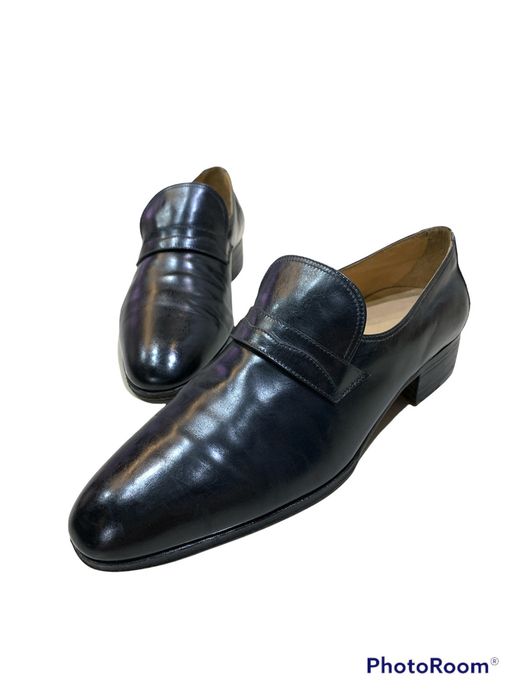 Tanino Crisci HANDMADE TANINO CRISCI FULL LEATHER LOAFER SHOES