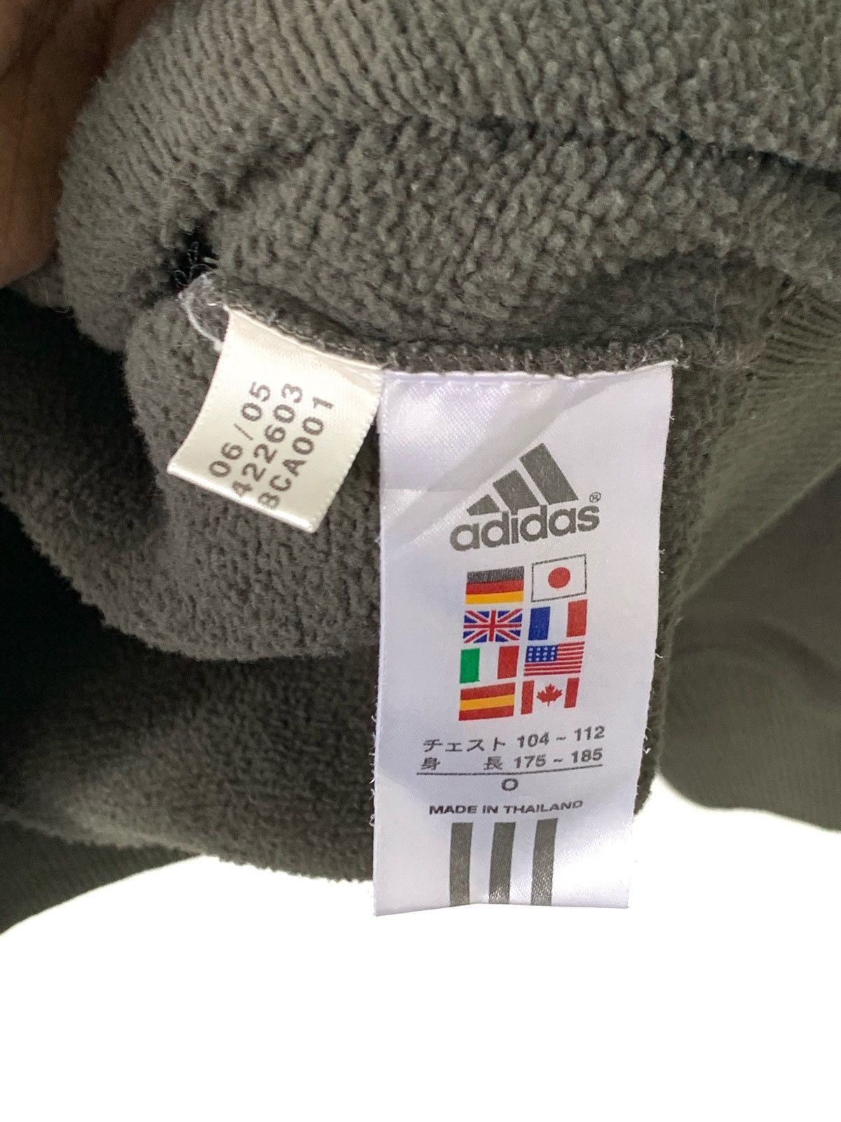 Adidas Vintage Adidas Half Zipper Sweatshirt Size US XL / EU 56 / 4 - 4 Thumbnail