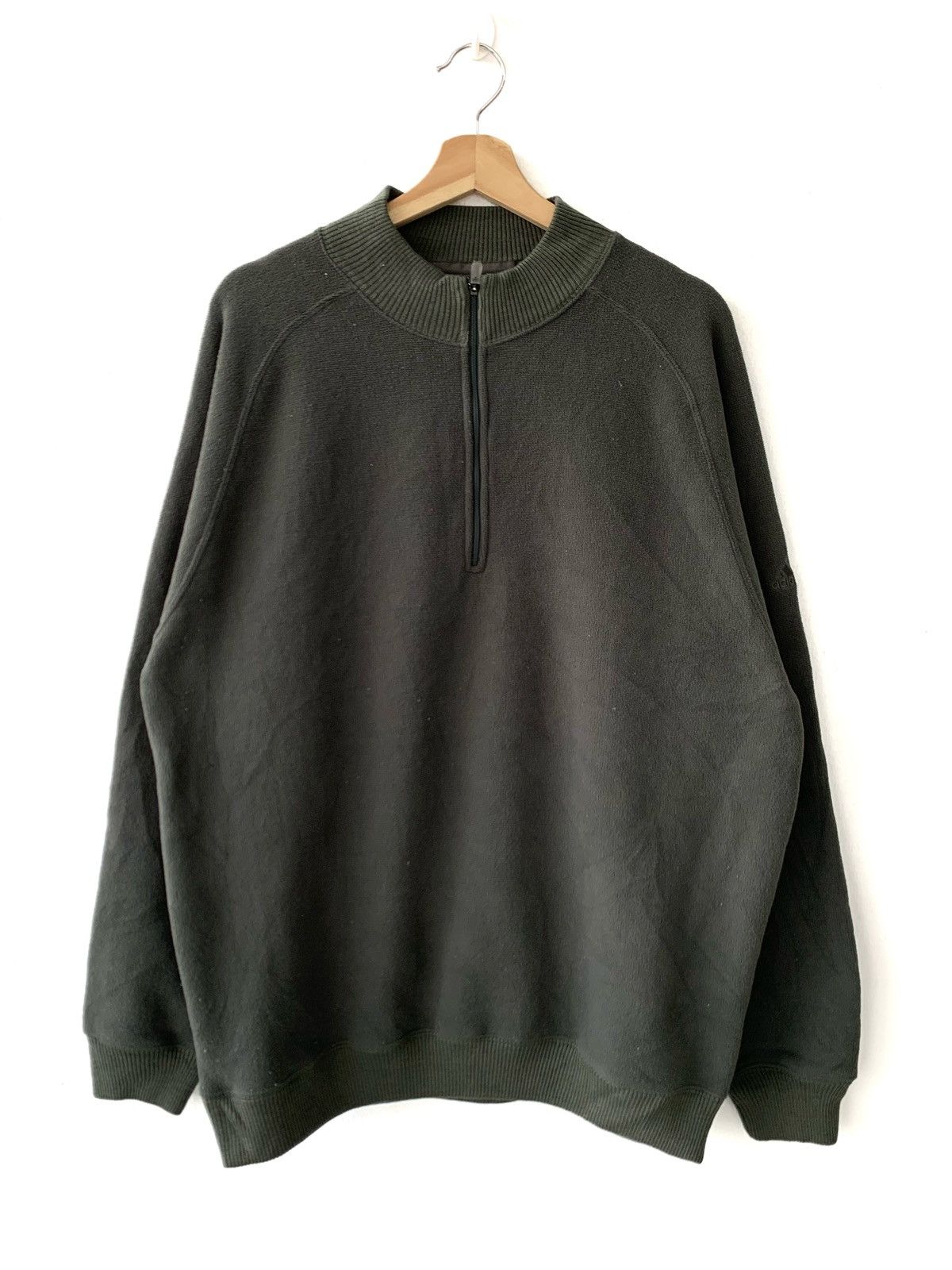 Adidas Vintage Adidas Half Zipper Sweatshirt Size US XL / EU 56 / 4 - 1 Thumbnail