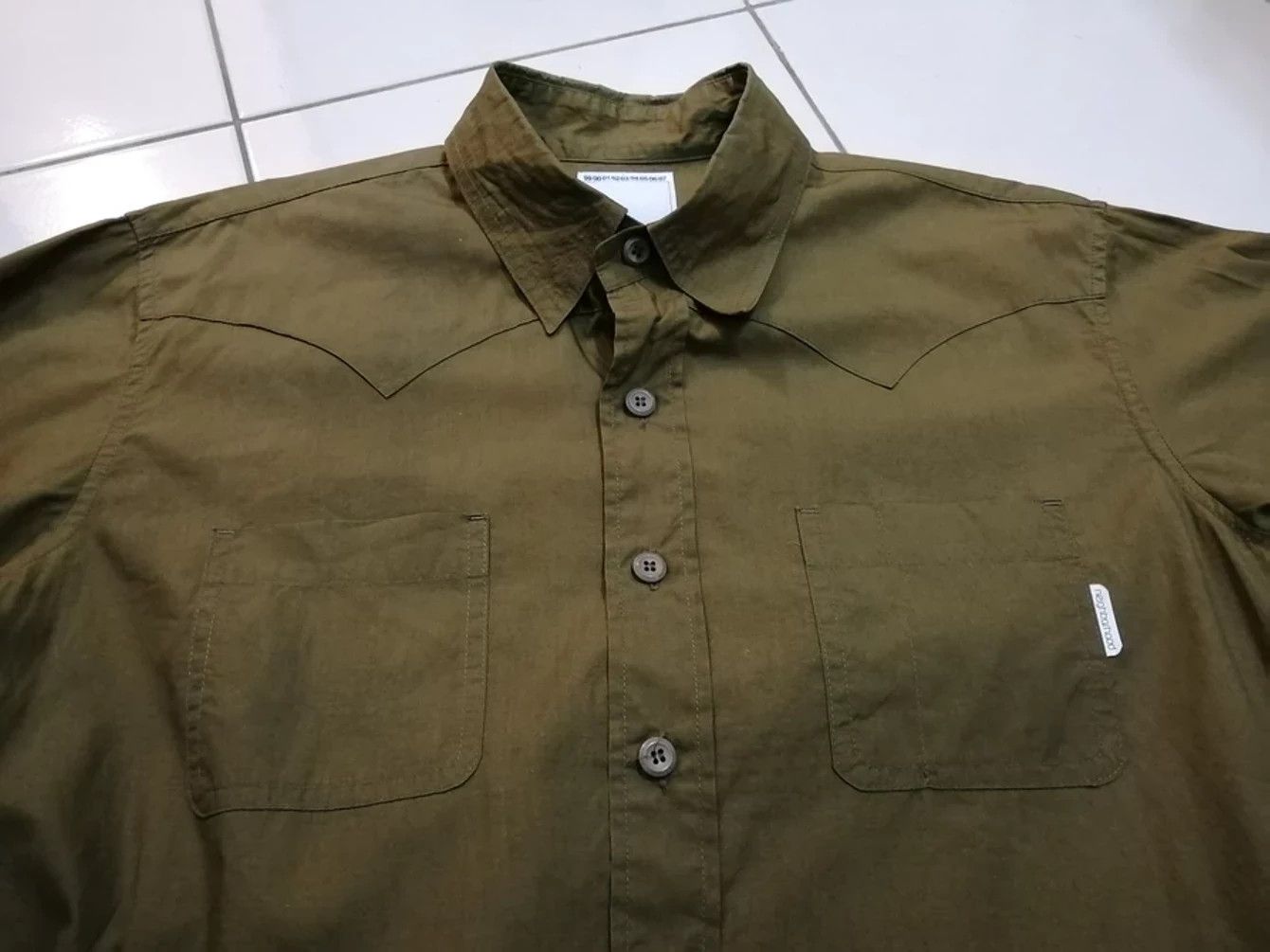 Neighborhood Vintage 2003 NEIGHBORHOOD Japan Long Sleeve Oversized Shirt Size US S / EU 44-46 / 1 - 4 Thumbnail