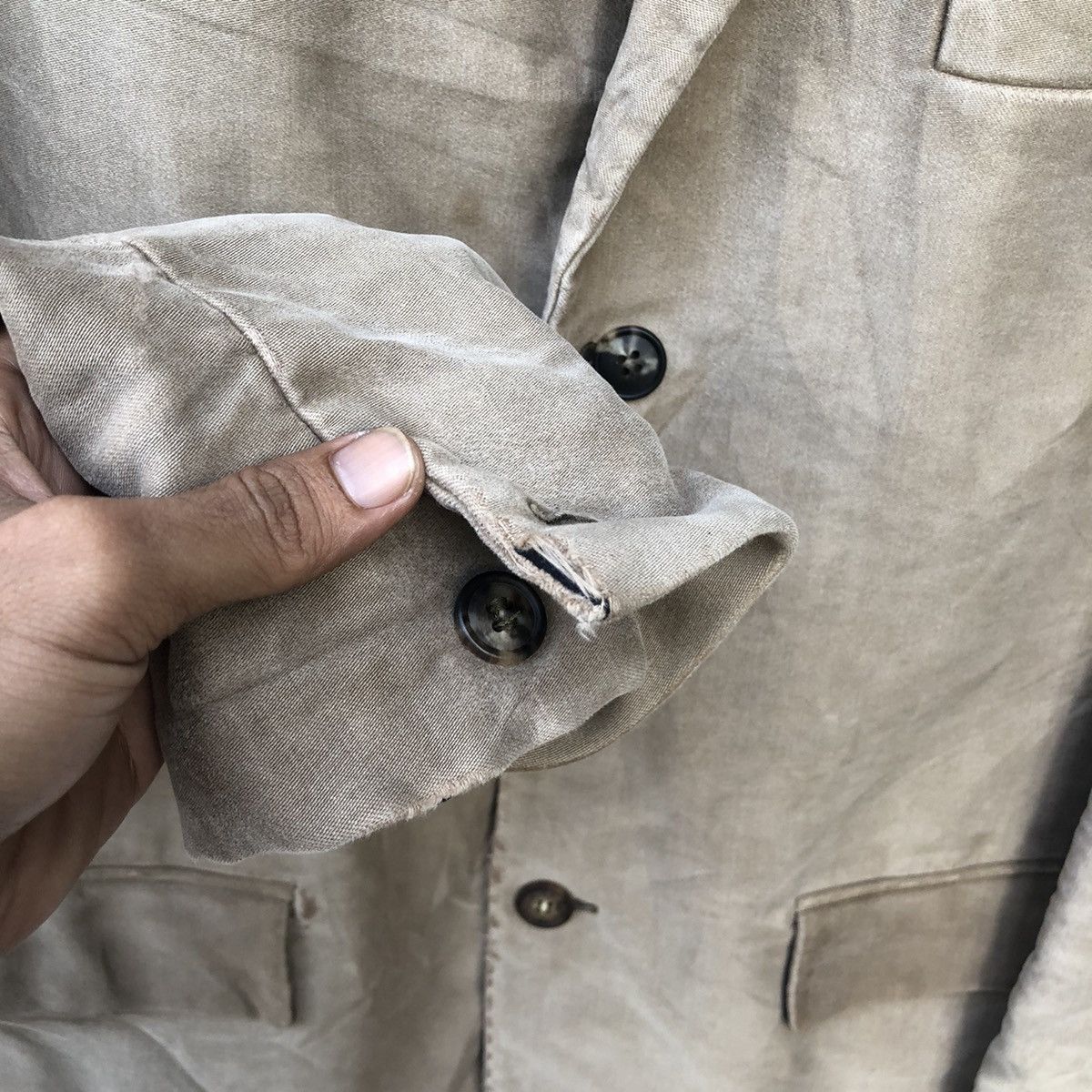 A.P.C. 🔥VINTAGE APC DISTRESSED BLAZER JACKET Size US M / EU 48-50 / 2 - 5 Thumbnail