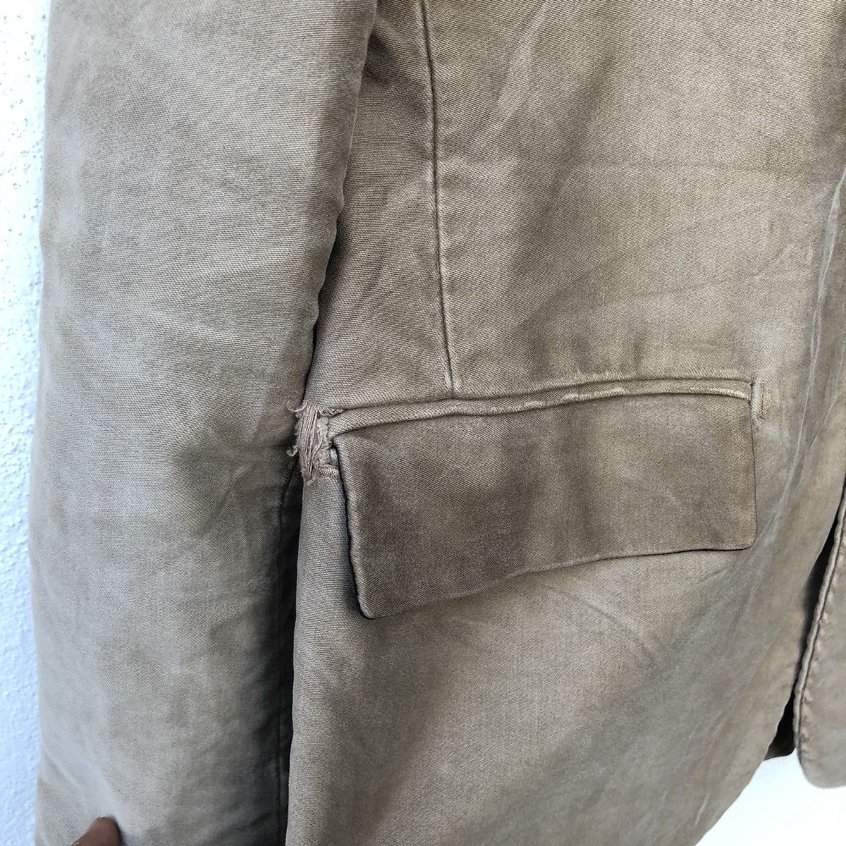 A.P.C. 🔥VINTAGE APC DISTRESSED BLAZER JACKET Size US M / EU 48-50 / 2 - 7 Thumbnail