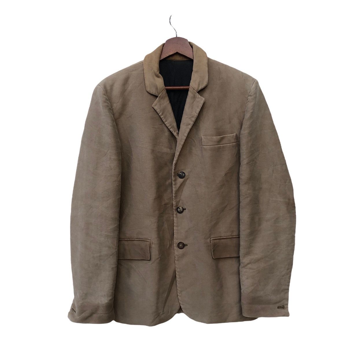 A.P.C. 🔥VINTAGE APC DISTRESSED BLAZER JACKET Size US M / EU 48-50 / 2 - 1 Thumbnail