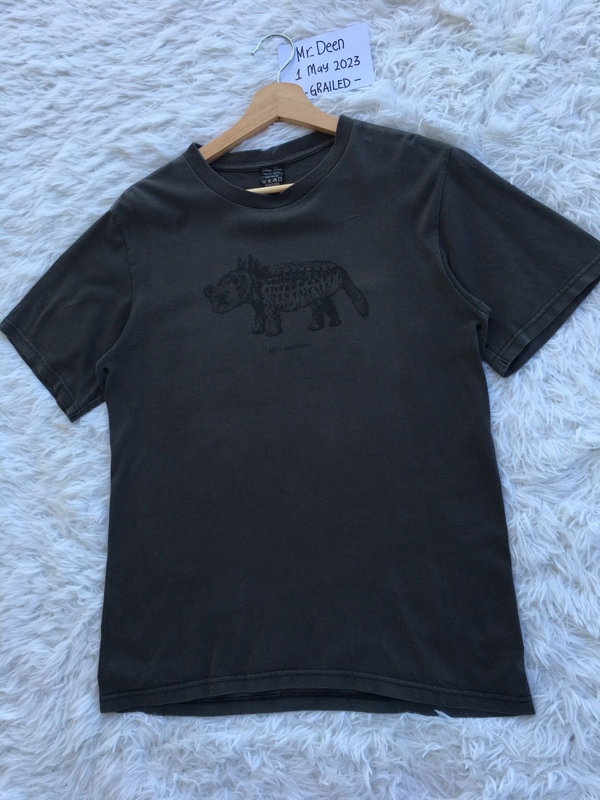Number (N)ine RARE SS2006 Number (N)ine Skeleton Dinosaur Print T-shirt Size US S / EU 44-46 / 1 - 4 Thumbnail