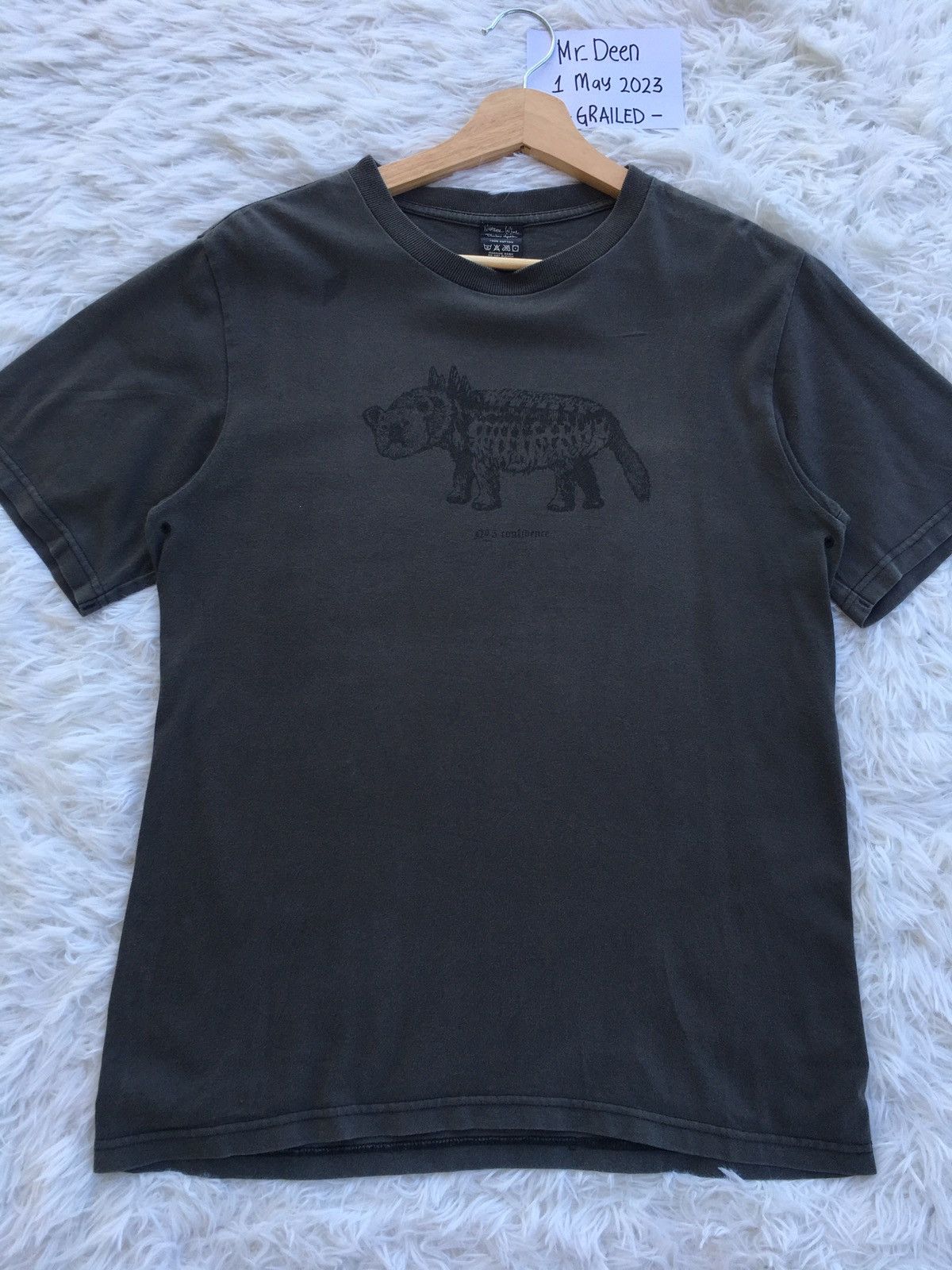 Number (N)ine RARE SS2006 Number (N)ine Skeleton Dinosaur Print T-shirt Size US S / EU 44-46 / 1 - 5 Thumbnail